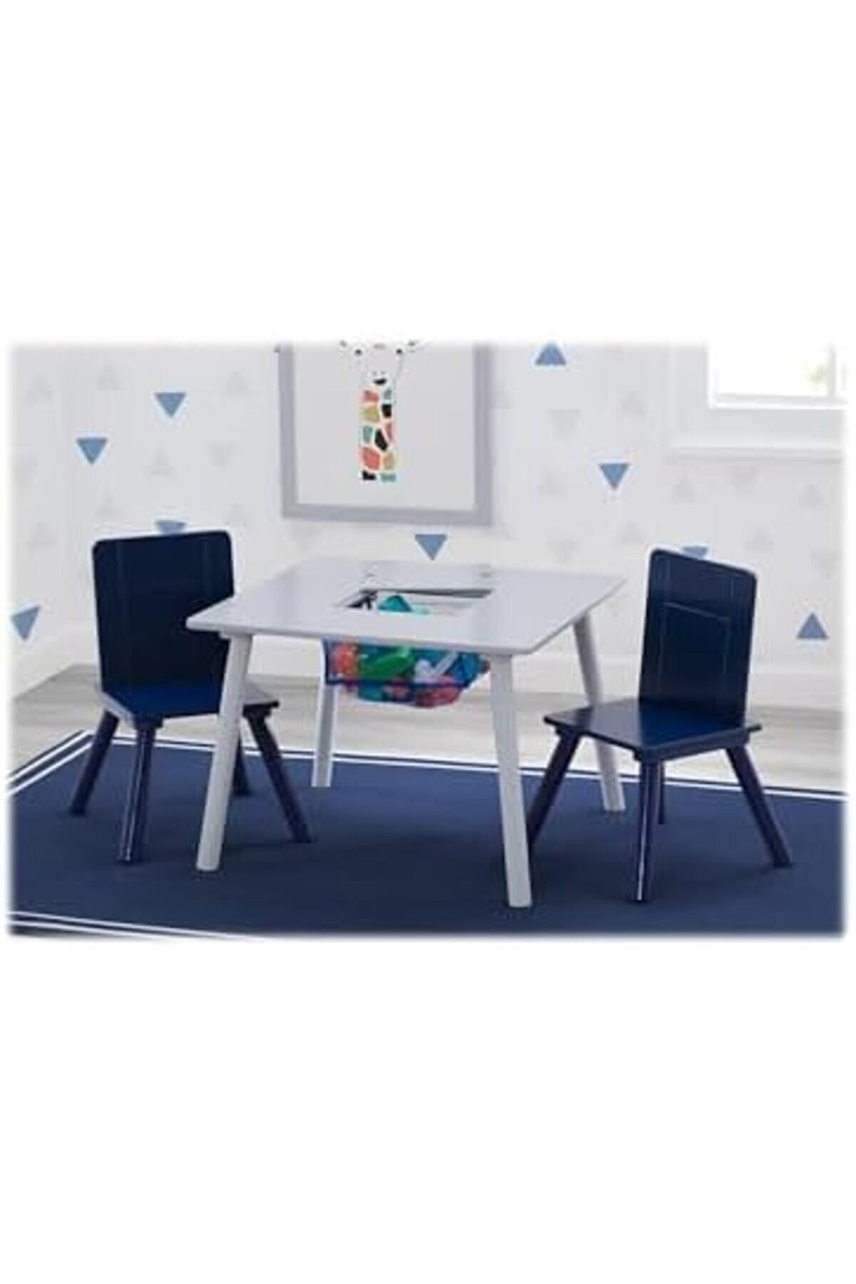 Chi̇ldren Çocuk Masa Ve Seti̇, Saklamalı (2 Dahi̇l) 1014773