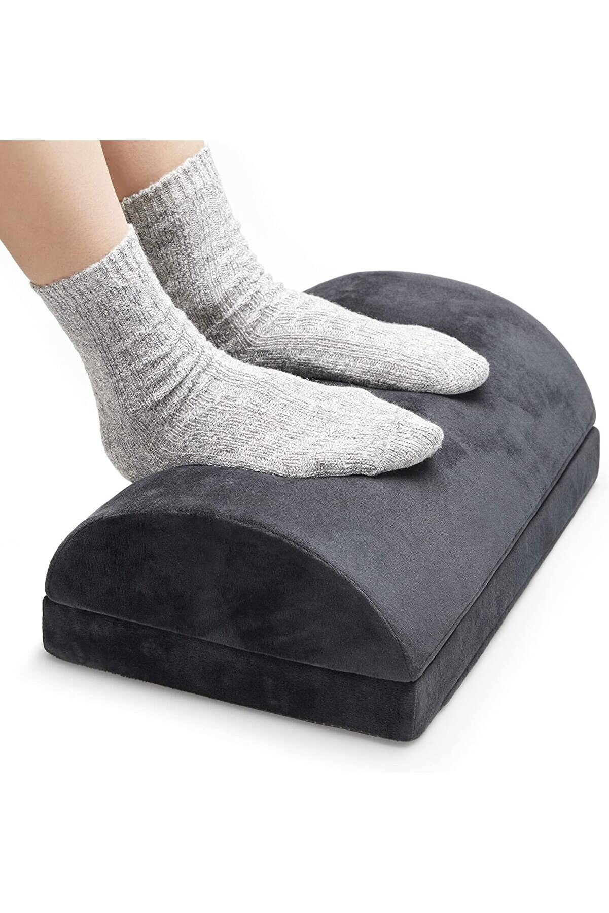 STOREMAX - Çalışma Masası Altı için Ergonomik Ayak Desteği, Ofis Koltuğu ve Oyun Koltuğu için Ayak Yastığı, A