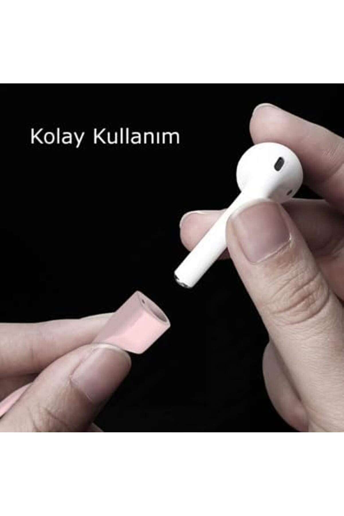 Uyumlu Boyun Askısı Si̇li̇kon Kılıf (Beyaz) 1014773