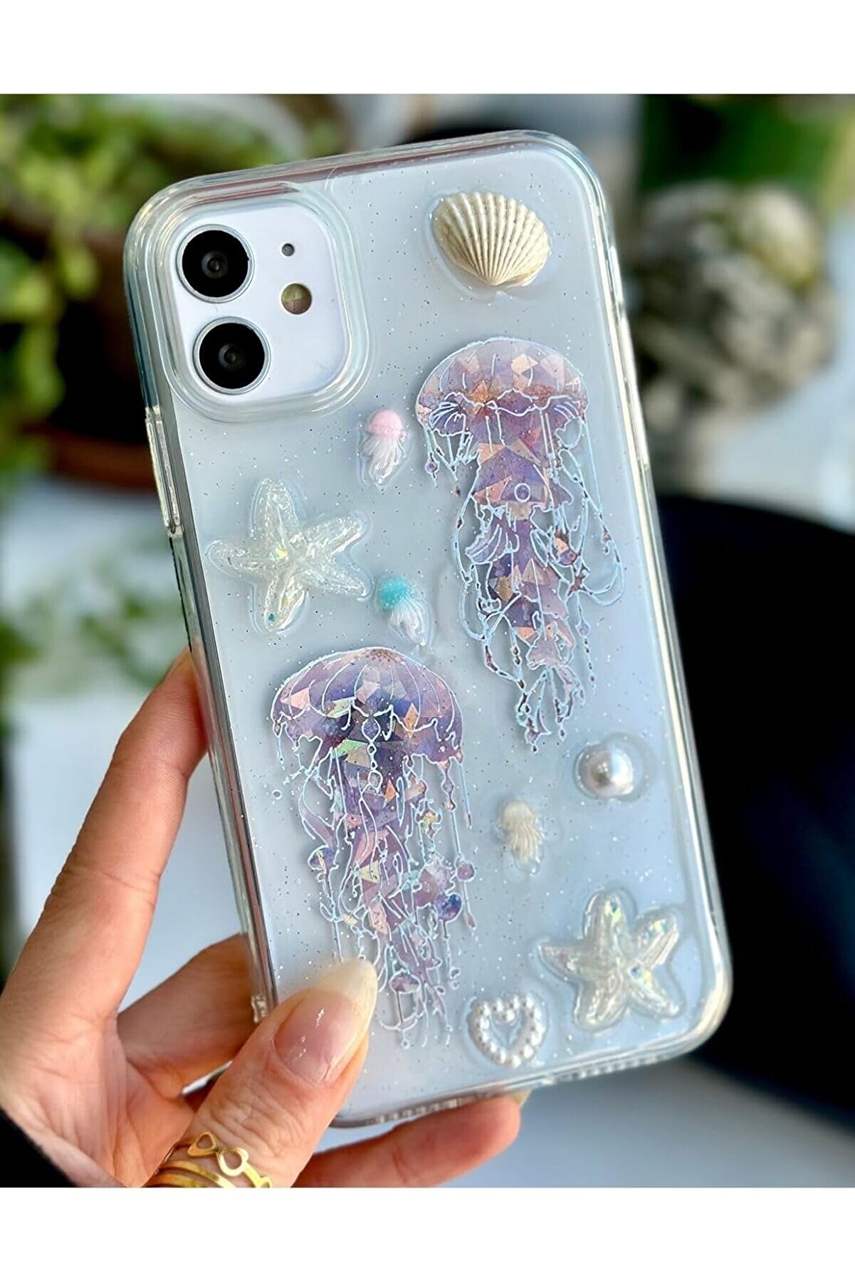 STOREMAX Aksesuar Iphone 11 Uyumlu 3d Oyuncaklı Denizanası Tasarımlı Yumuşak Silikon Kılıf - Denizanası 1175