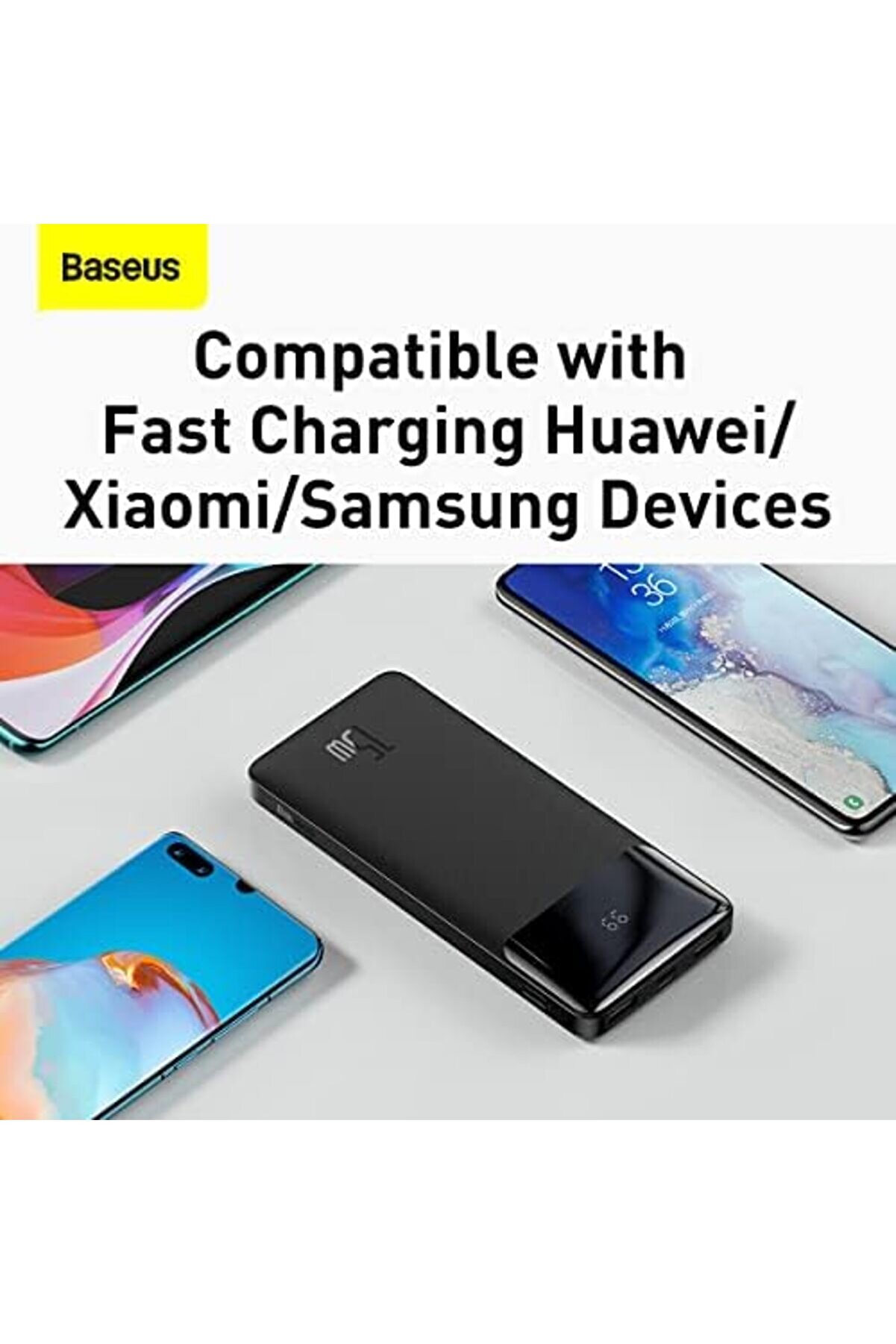 Bi̇pow Overseas Edi̇ti̇on 10.000 Mah Powerbank 15W-Si̇yah 1014773