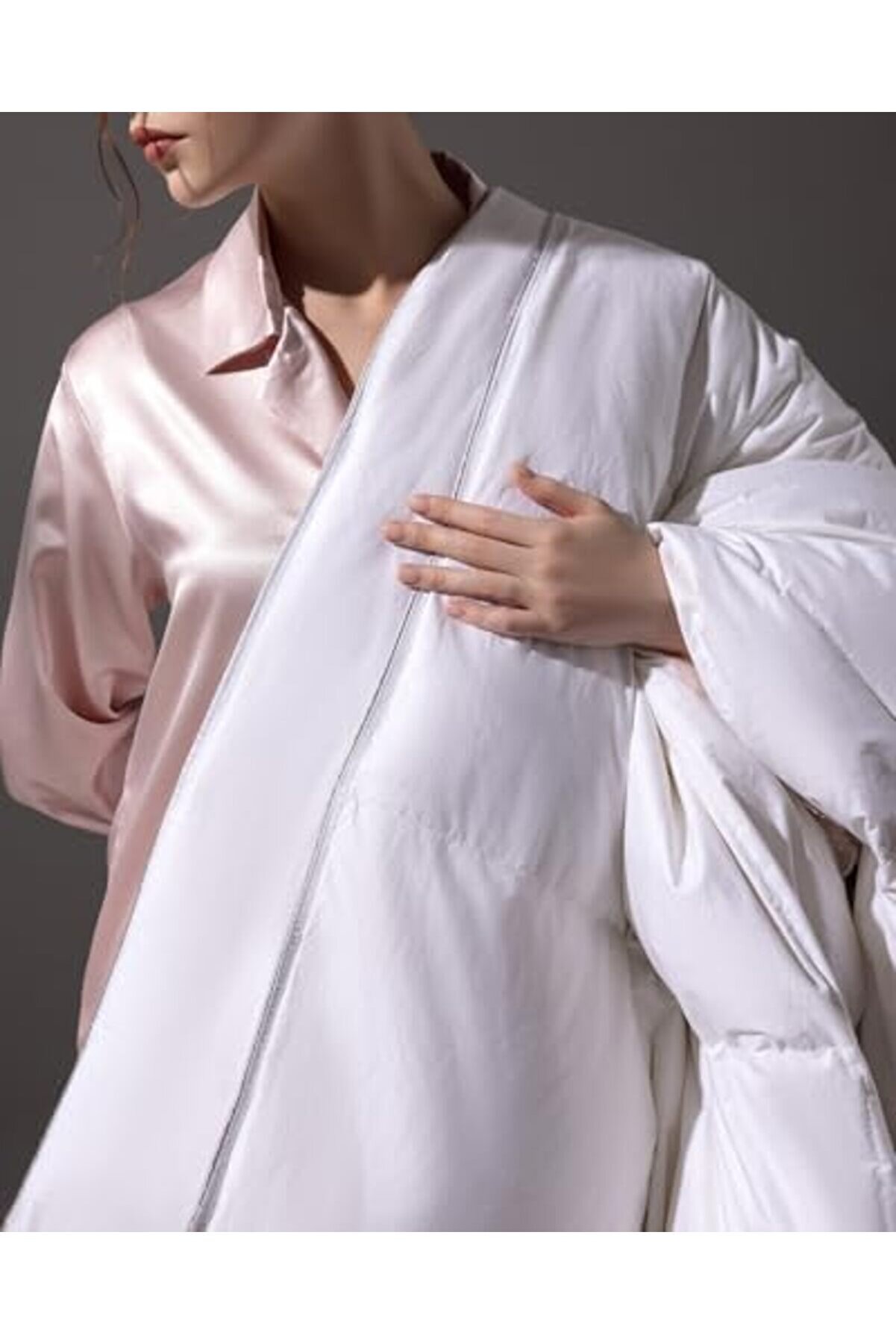 Coco Edmon Tek Ki̇şi̇li̇k Kaz Tüyü Yorgan - Beyaz 1014773