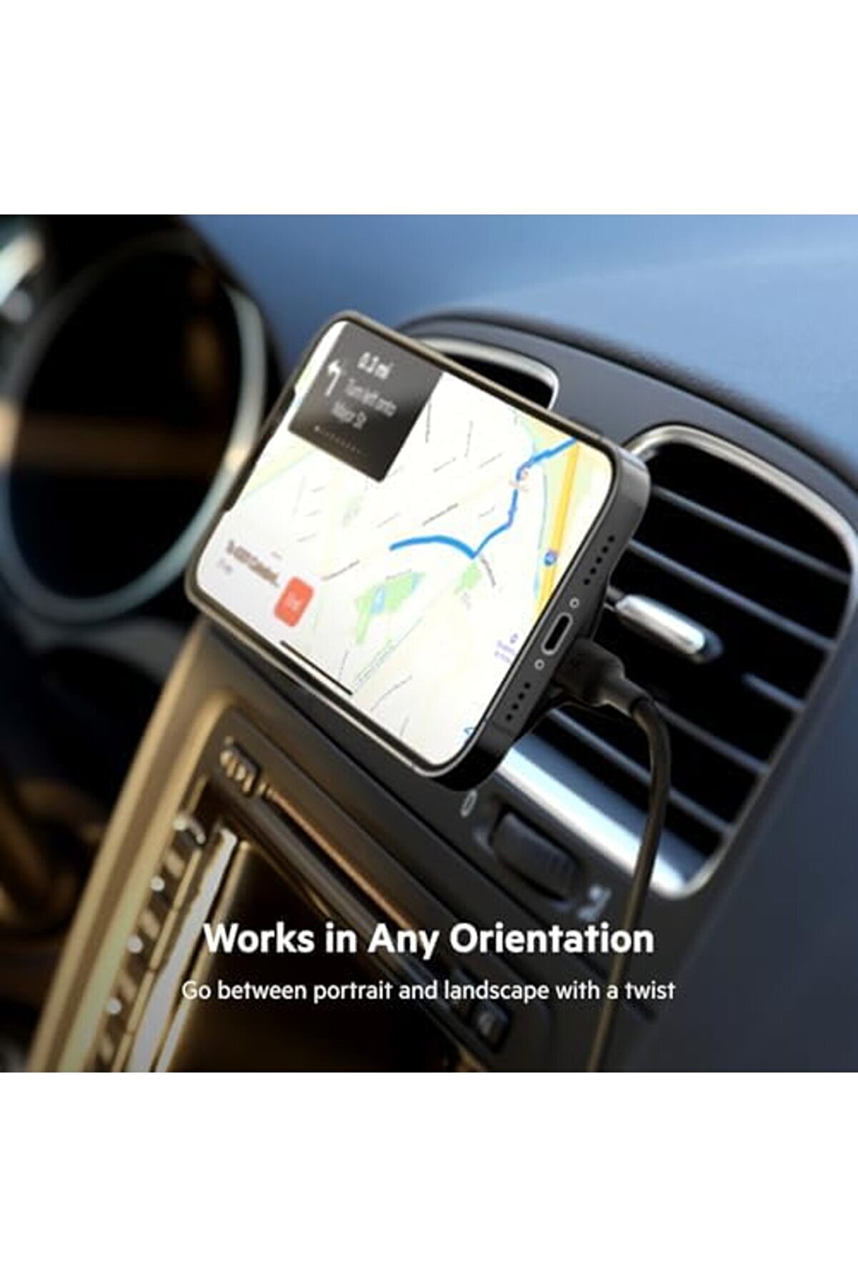 Boostcharge Kablosuz Şarj Manyeti̇k Araç Telefonu Montaj Tutacağı, Etki̇nleşti̇ri̇lmi̇ş Aygıtlar İle Uyum