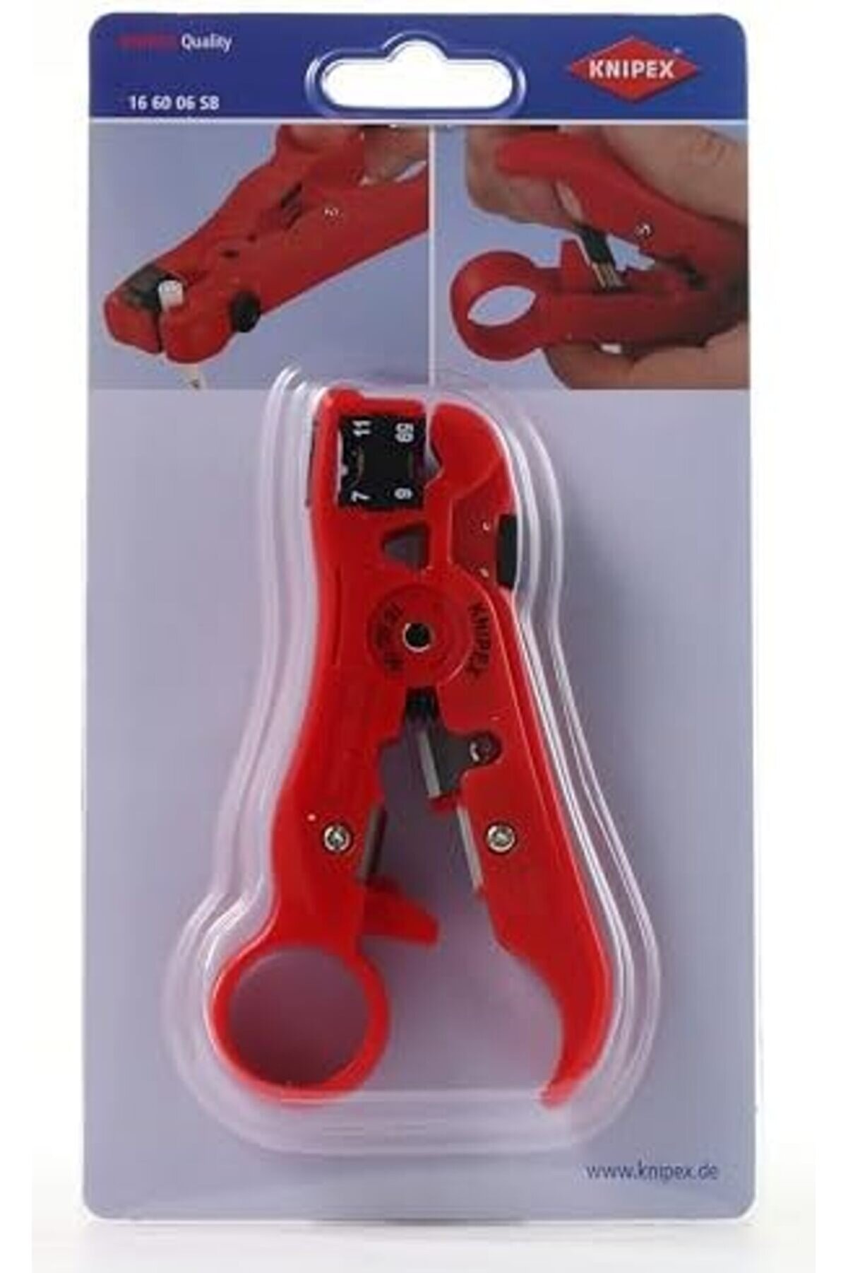 Pltnstoreshop Koaksi̇yel Ve Veri̇ Kabloları İ&ccedil;i̇n Sıyırma Aleti̇ 125 Mm 16 60 06 Sb Pltnstoreshop 117573