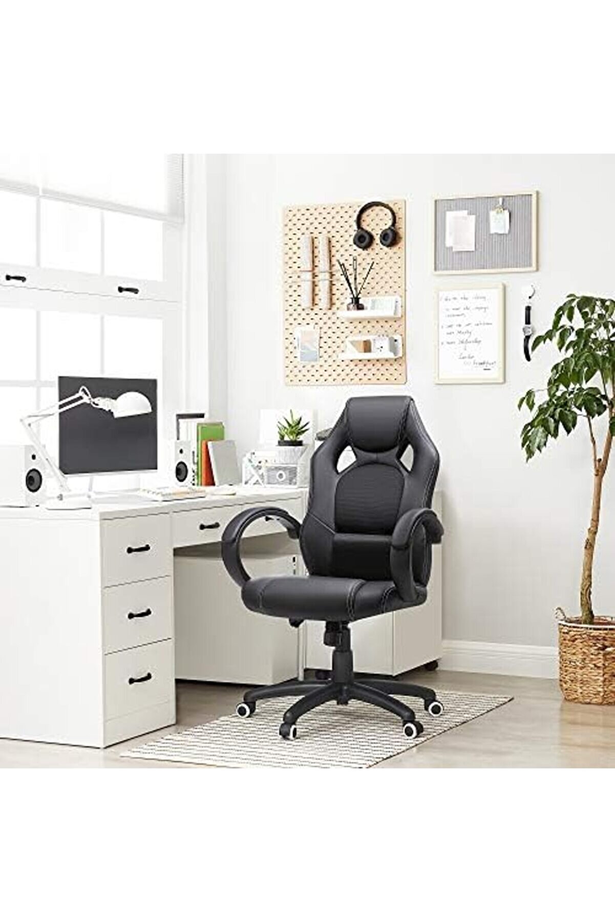 Pltnstoreshop Yarış Koltuğu, Ofi̇s Koltuğu, Oyun Koltuğu, Yöneti̇ci̇ Koltuğu, Döner Sandalye, Poli̇üreta