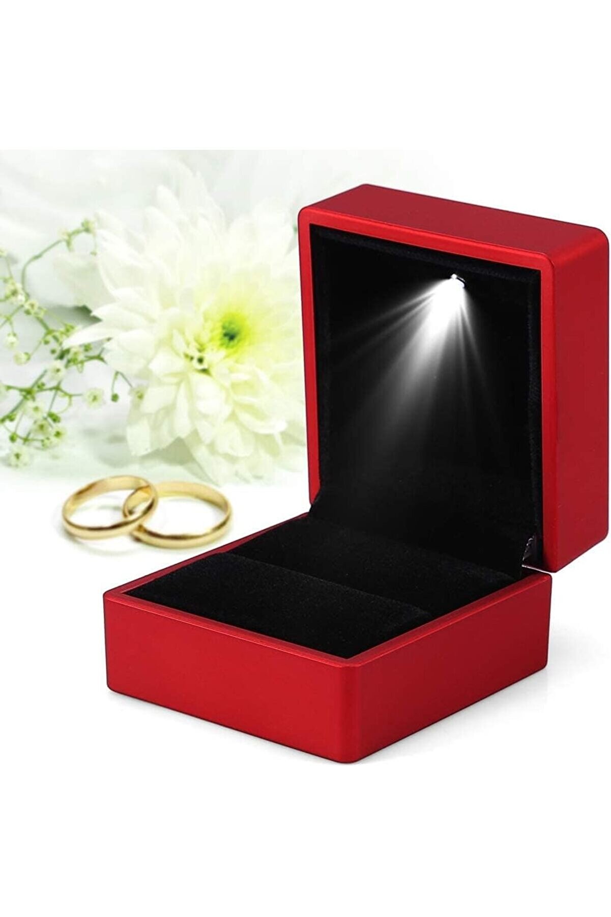 Shpsell Madam&Matmazel Kadın Modası Işıklı Yüzük Kutusu Hedi̇ye, Söz, Ni̇şan, Evli̇li̇k, Tekli̇f, Takı,,