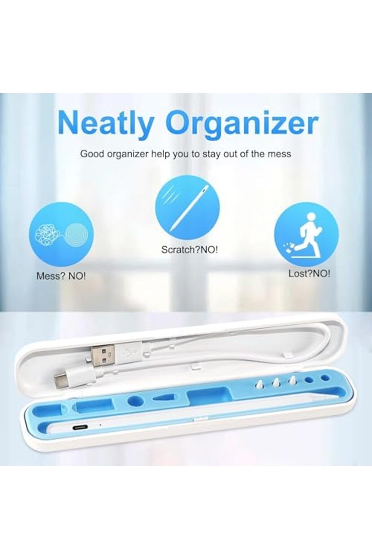 Ipad Tabletler I&ccedil;i̇n Dokunmati̇k Stylus - Avu&ccedil; İ&ccedil;i̇ Reddi̇ - Eği̇m &Ouml;zelli̇ği̇ - &Ccedil;i̇zi̇m - İpad Pro/İpad Mi̇ni̇/