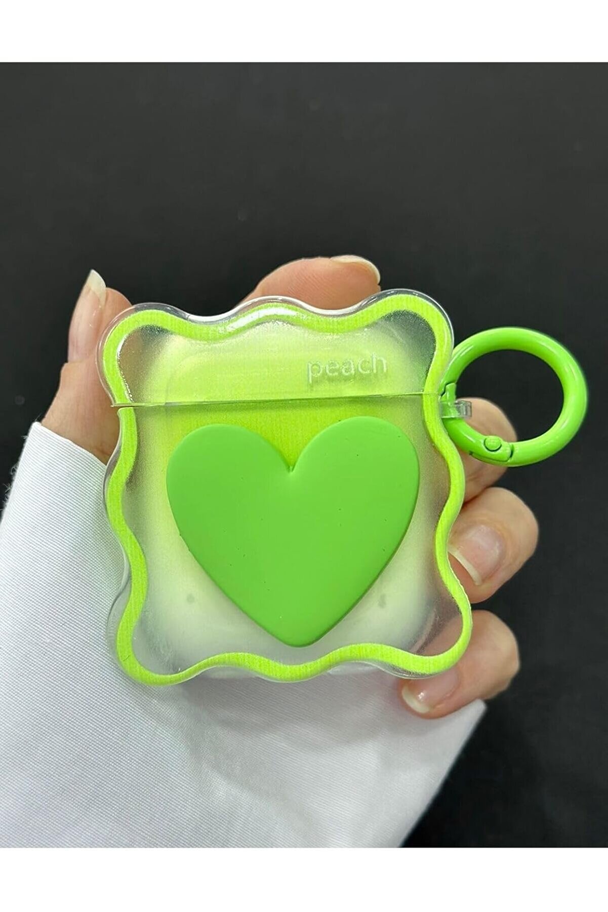 STOREMAX NESİL VE 2. NESİL ile Uyumlu Tasarım Oyuncak Kalın Silikon Kılıf - Yeşilkalp 1014773