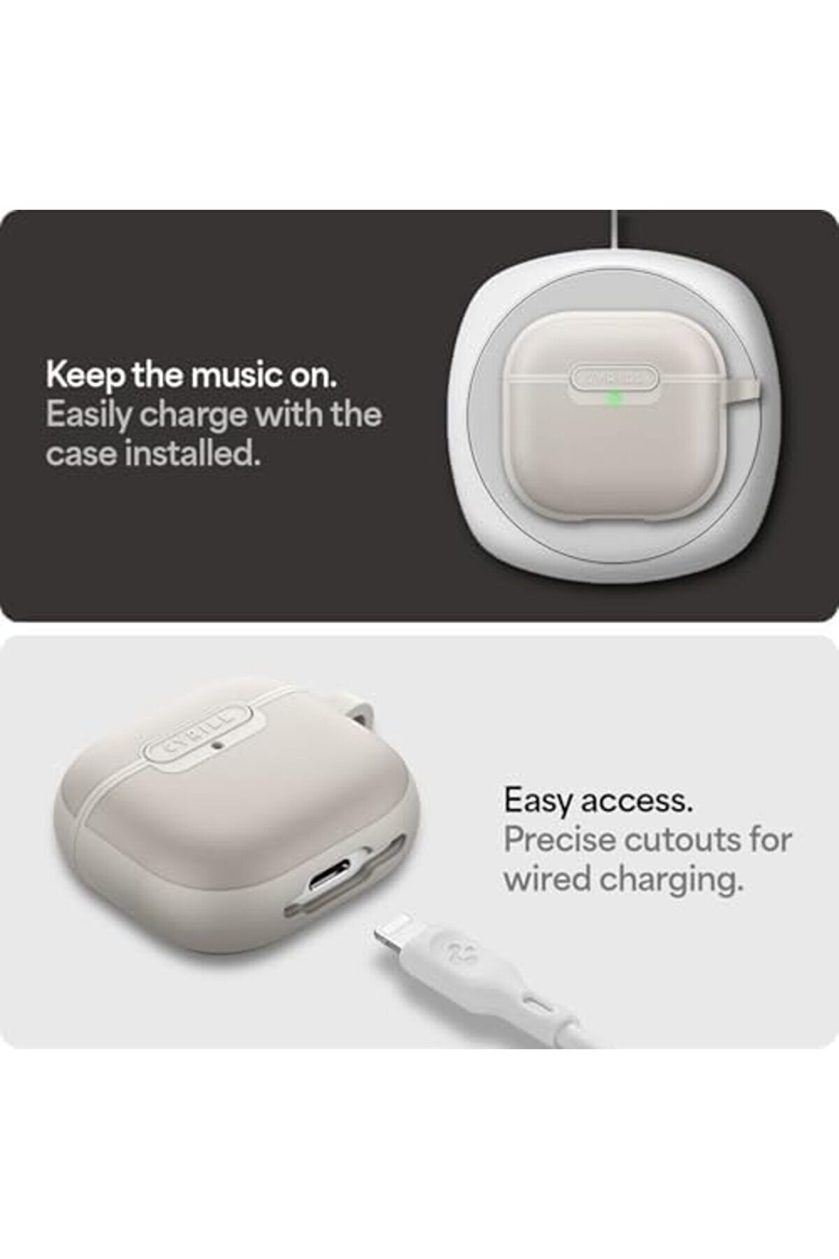 Ci̇el By (4. Nesi̇l) Kılıf Kajuk Cream - Acs08