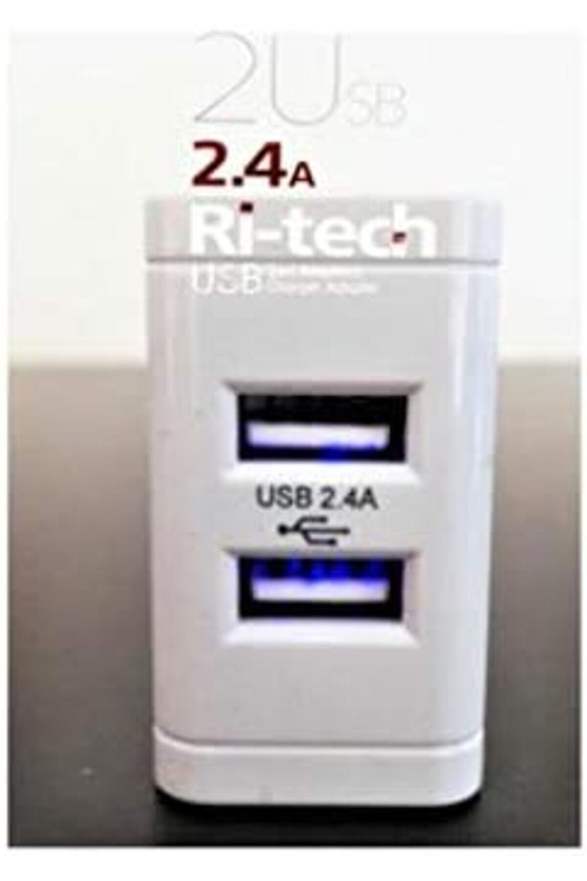 2,4A 5V 2 Usb Li̇ Hızlı Şarj Edebi̇len Şarj 1014773