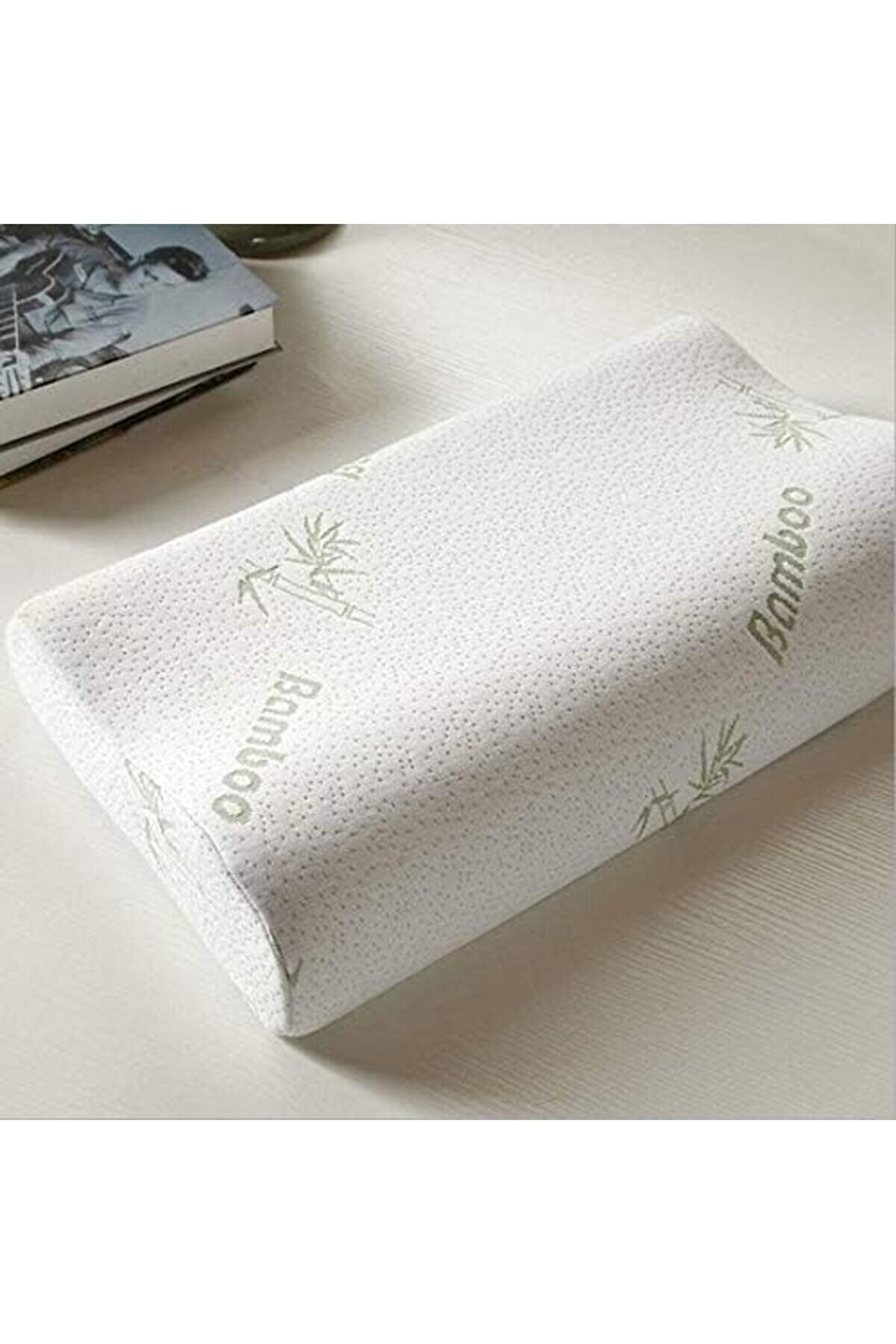 Vi̇sco Yastık Bambu Kılıflı Ortopedi̇k Yastık Boyun Yastığı 1014773