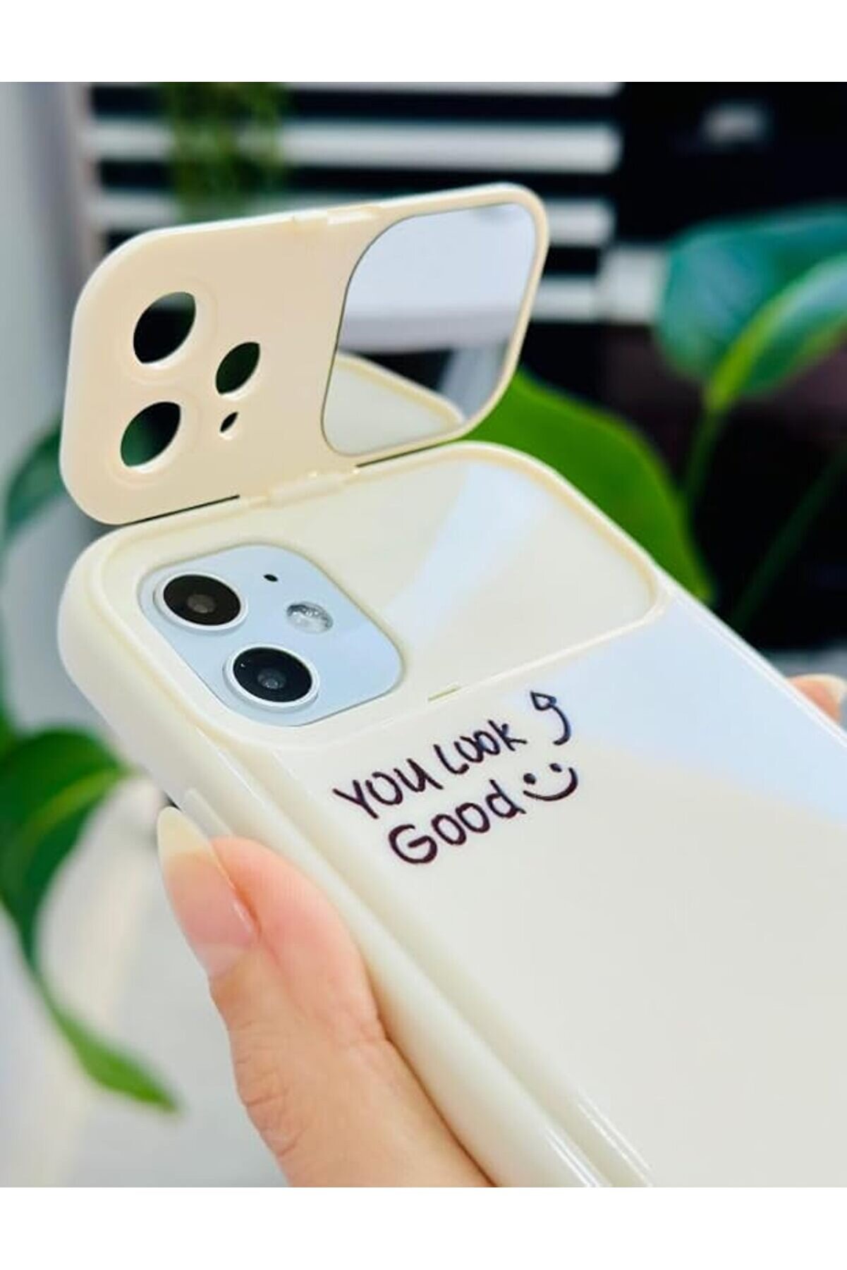 STOREMAX Aksesuar 11 ile Uyumlu Aynalı Tasarım Darbe Önleyici Silikon Kılıf 1014773