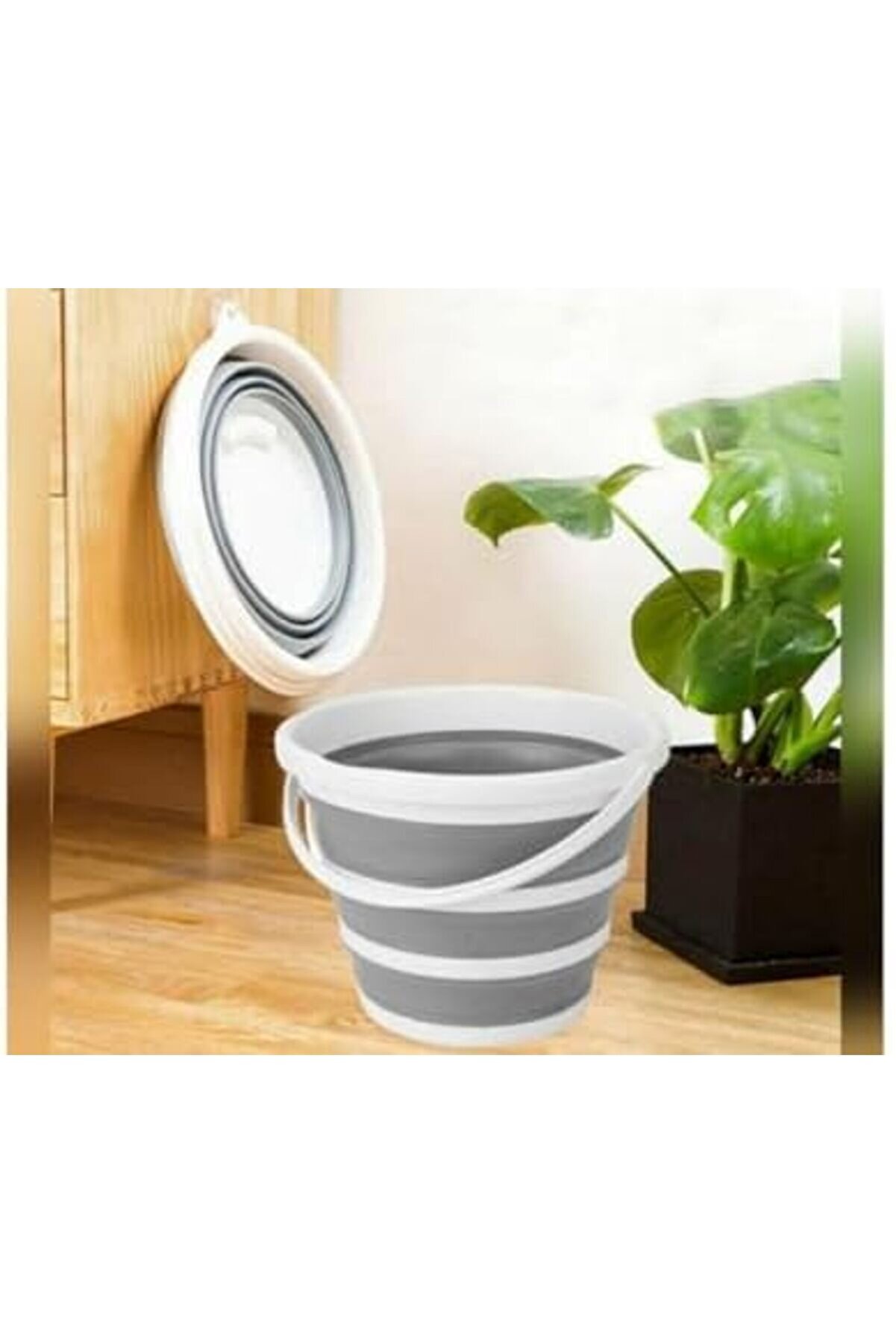 Svngsphereshop Katlanabi̇li̇r Yer Kaplamayan Temi̇zli̇k Kovası 13 Li̇tre, Banyo, Mutfak Ve Temi̇zli̇k İçi̇n