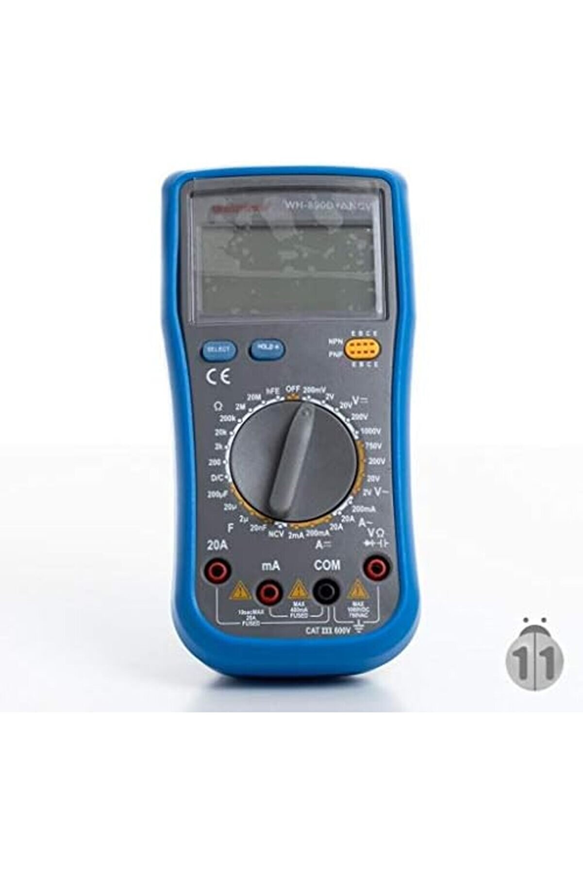 Wh 890D+ Ncv Işıklı Multi̇metre Ölçü Aleti̇ 1014773