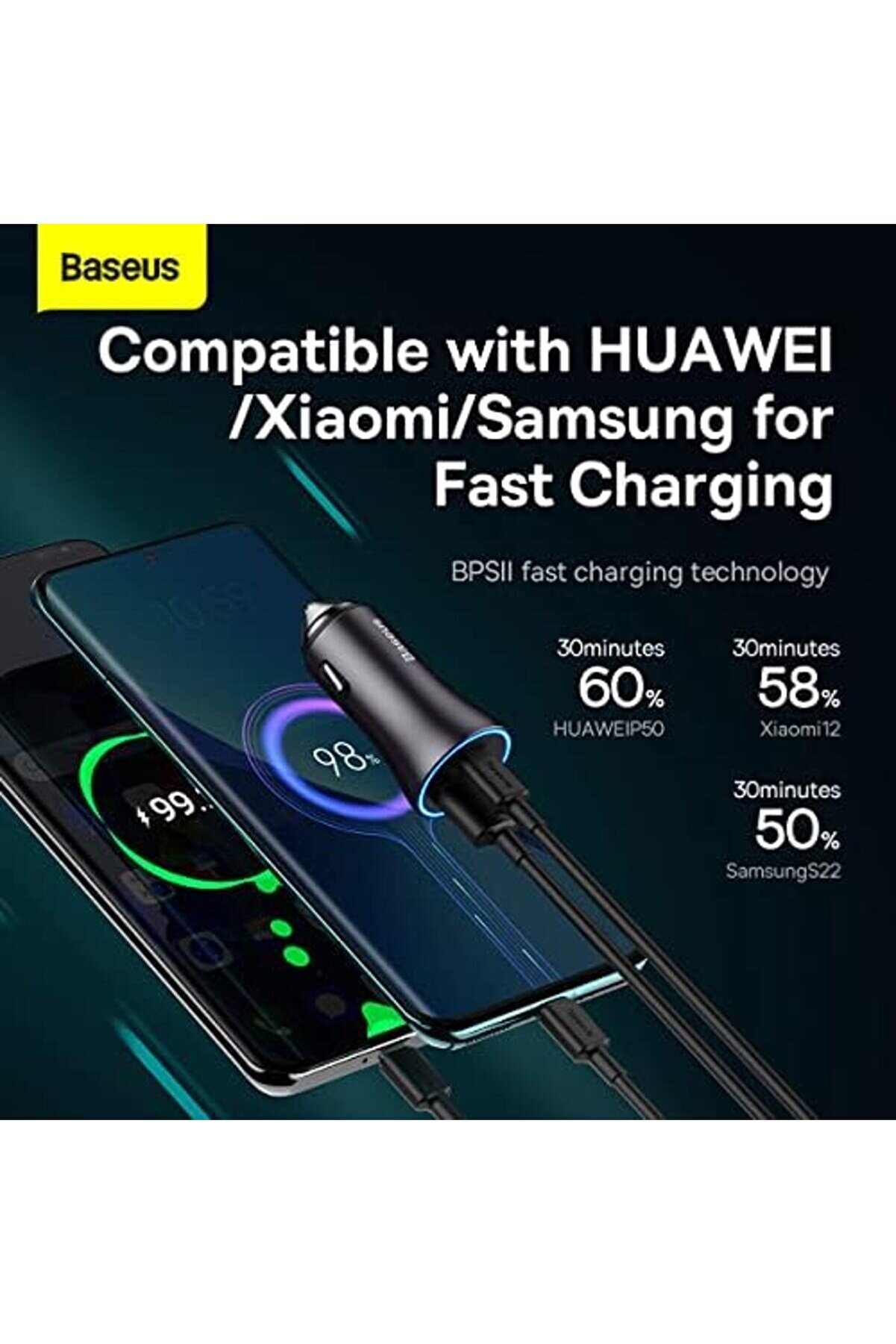 Contactor Max Seri̇es Araç İçi̇ Şarj Ci̇hazı-Si̇yah 1014773