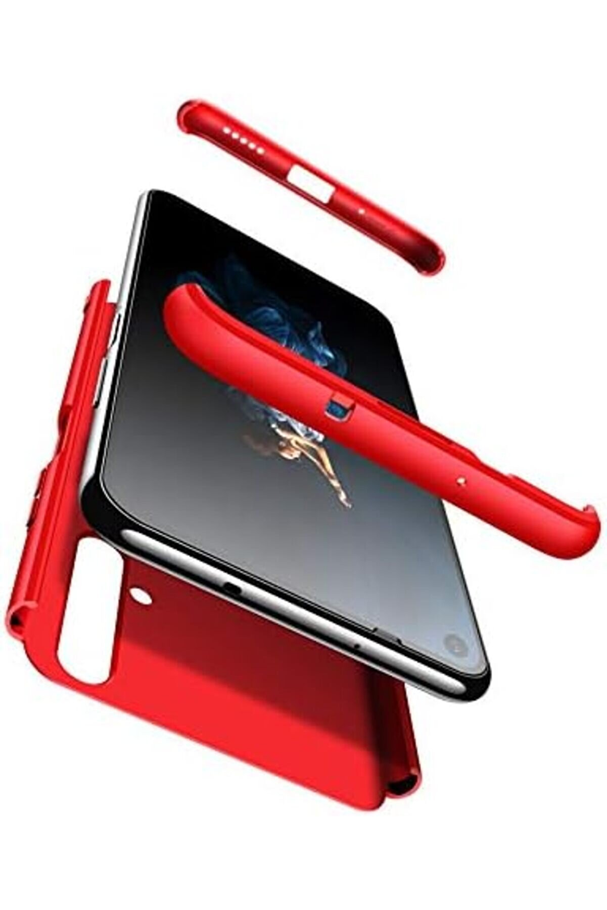 20 İ&ccedil;i̇n Kılıf Di̇p 360 Protecti̇ve Kırmızı [ 20 İle Uyumlu Kılıf - Kırmızı] 1014773