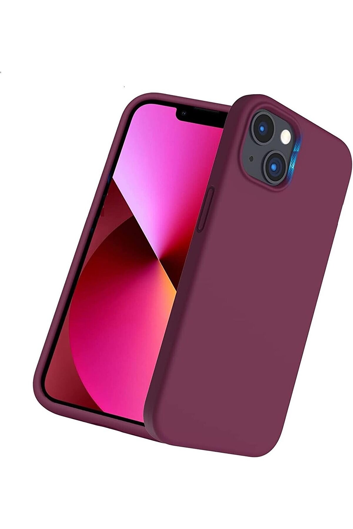 STOREMAX 14 ProMax içi Kadife Lansman Silikon Kılıf Şok Emici Full Kasa Koruma Sağlayan Kılıf - Silicone Comp