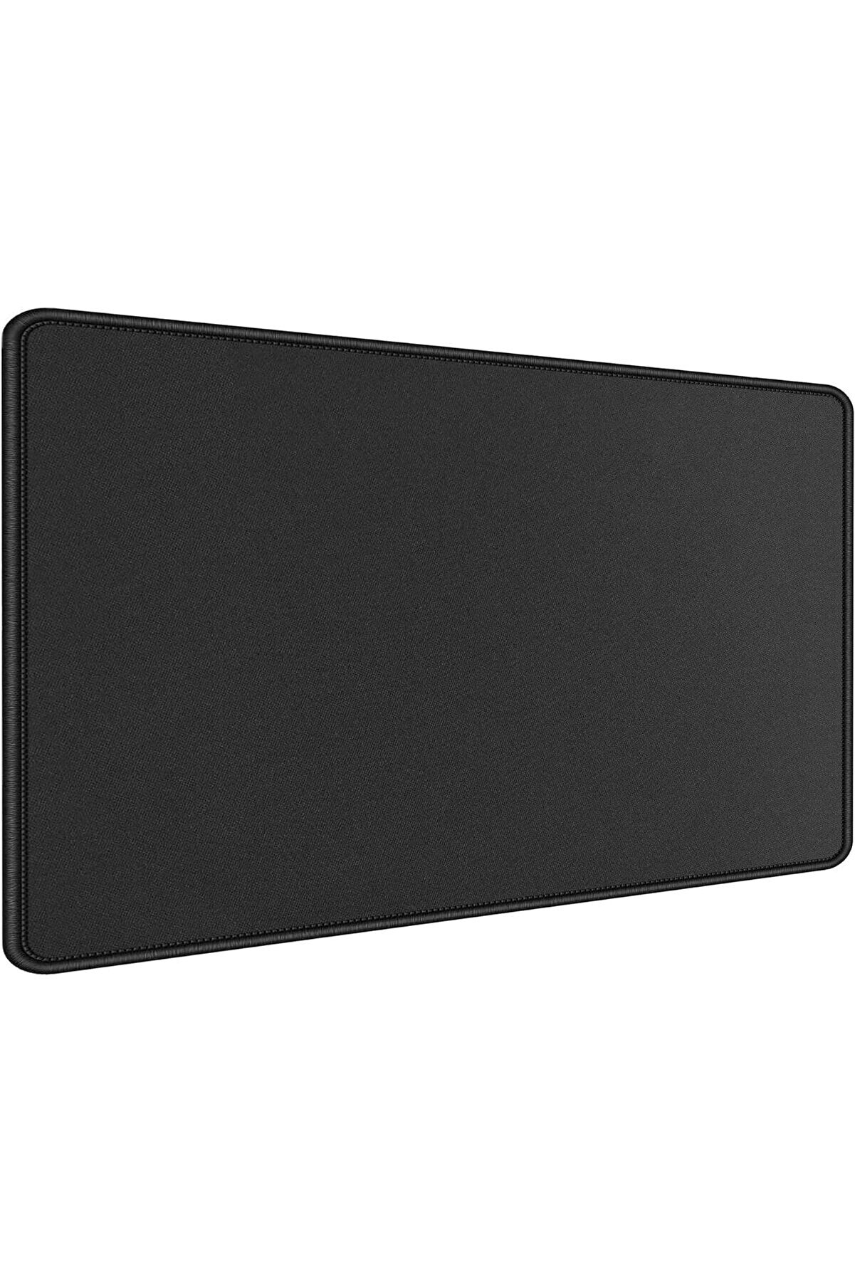 STOREMAX Classic Mouse Pad 90x40 - Büyük Boy Mousepad Kaymaz Taban Baskısız - Siyah Fare Altlığı Dikişli Kena