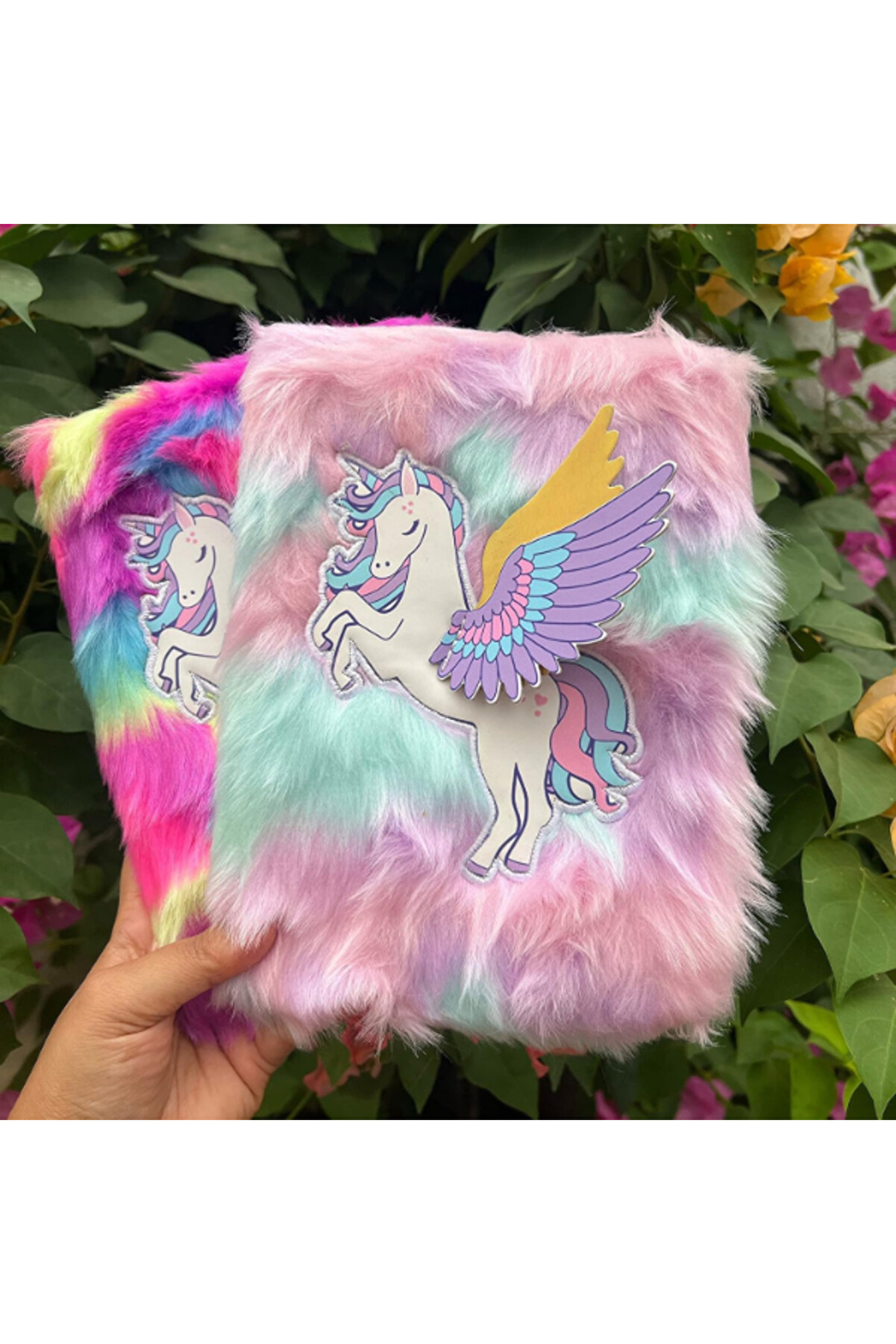 Ethab Ti̇caret Uni̇corn Tasarımlı Peluş Hatıra Defteri̇