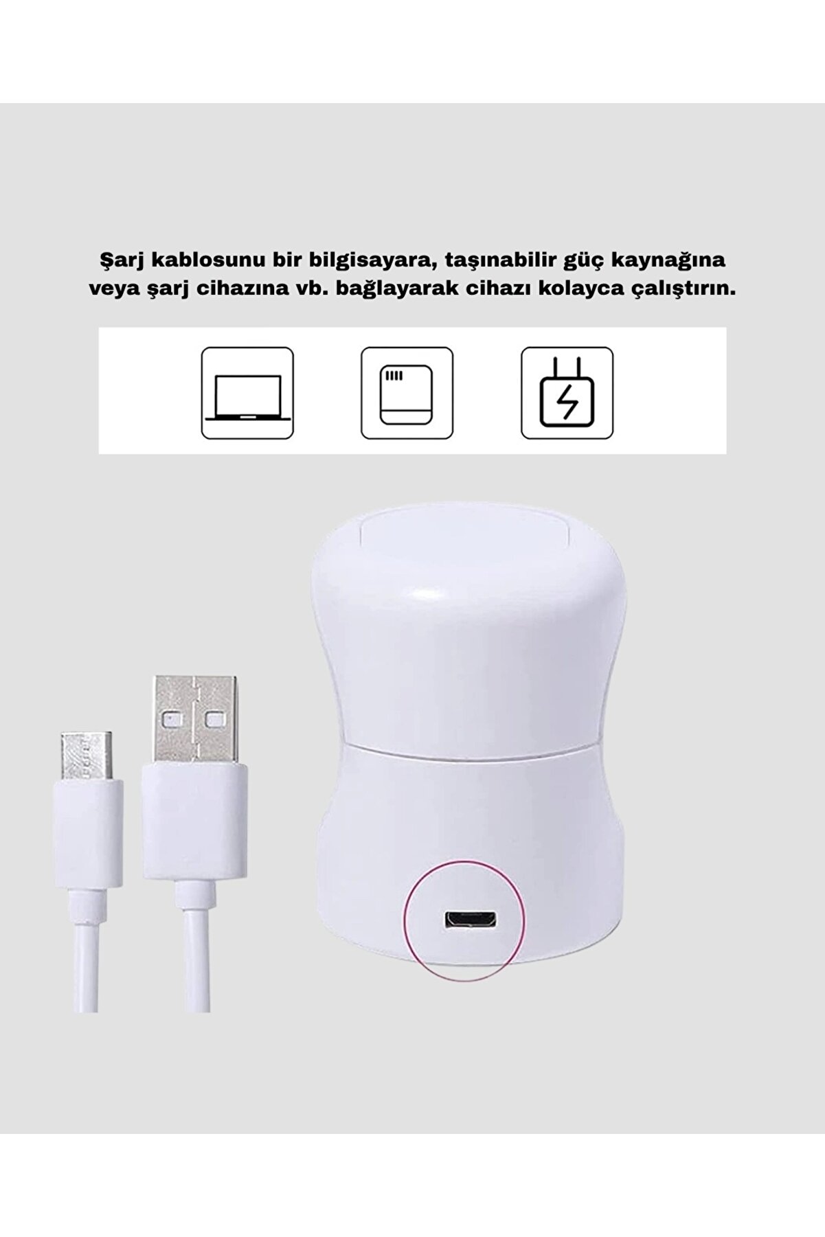 Usb Bağlantılı Tırnak Kurutucu – Bi̇lgi̇sayar Ve Powerbank İle Uyumlu