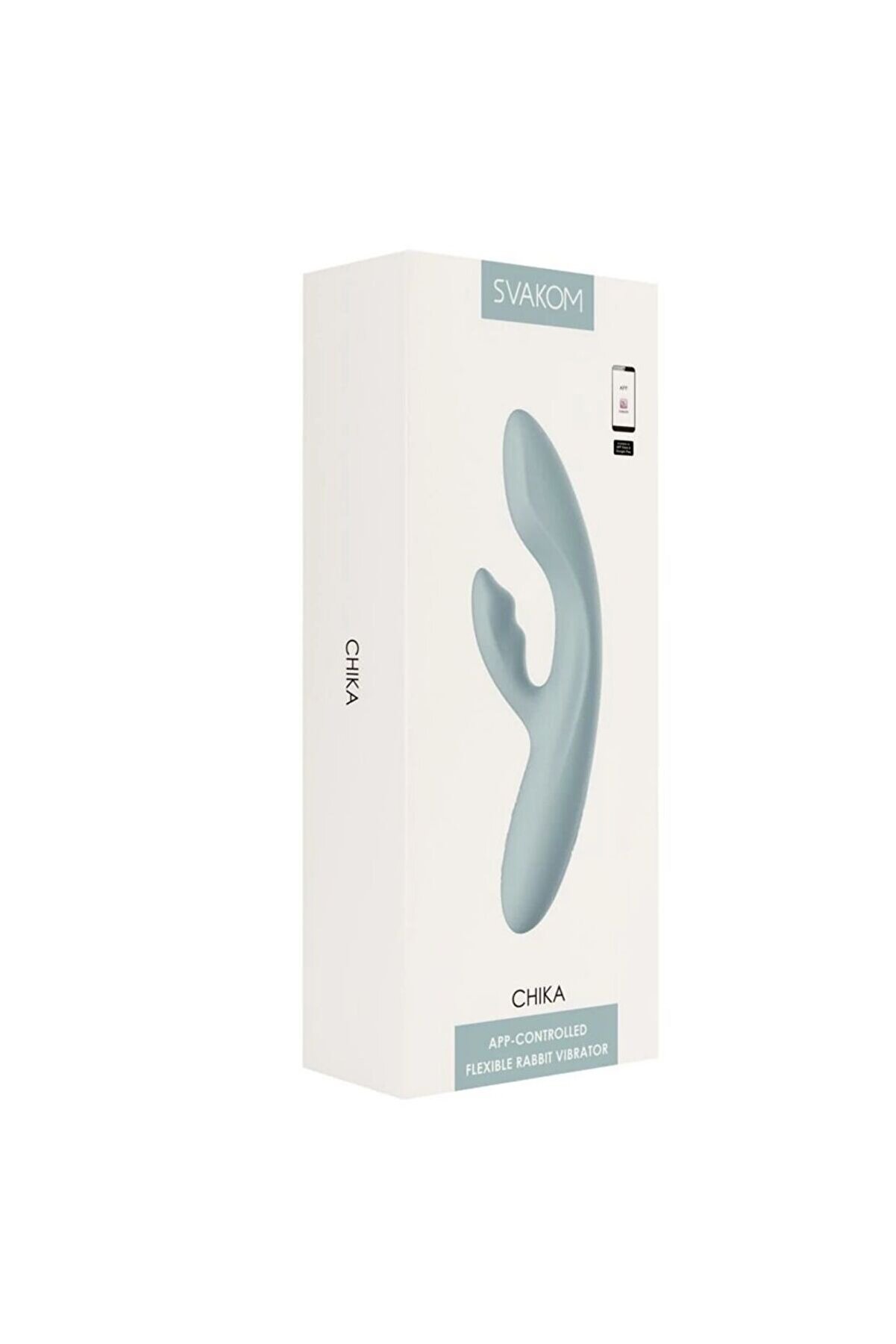 Svakom Chi̇ka Telefon Kontroll&uuml; Isıtmalı Rabbi̇t Vi̇brat&ouml;r