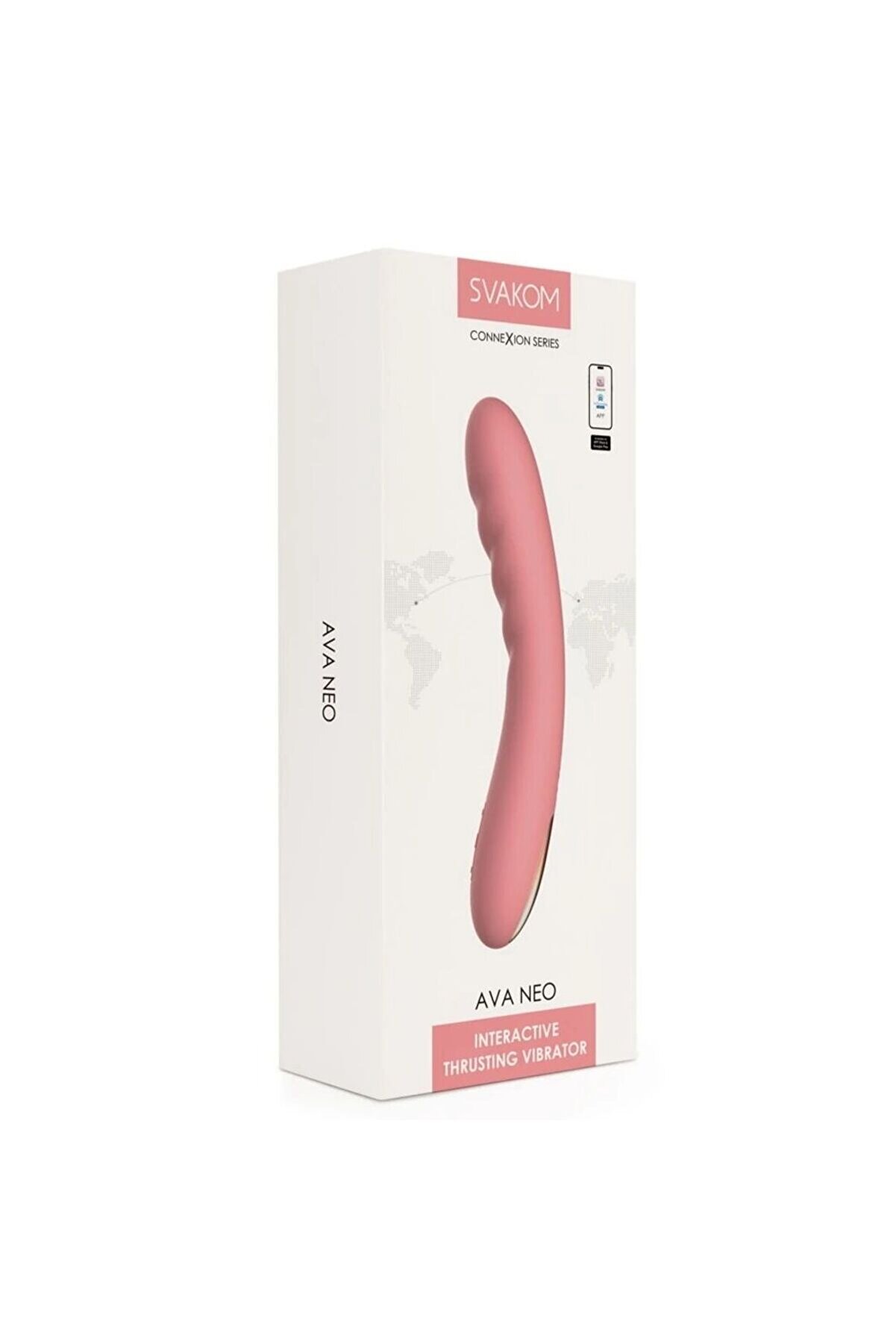 Svakom Ava Neo Telefon Kontroll&uuml; İtmeli̇ G-Spot Vi̇brat&ouml;r