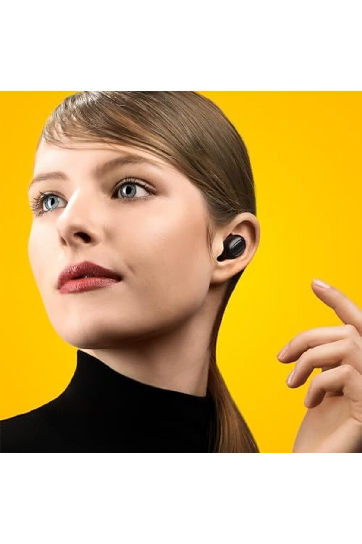 Svngsphereshop Hıve Podsi̇e 3 Si̇yah Kablosuz Bluetooth 5.1 35 Saat Pi̇l Ömürlü Kulaklık Svngsphereshop