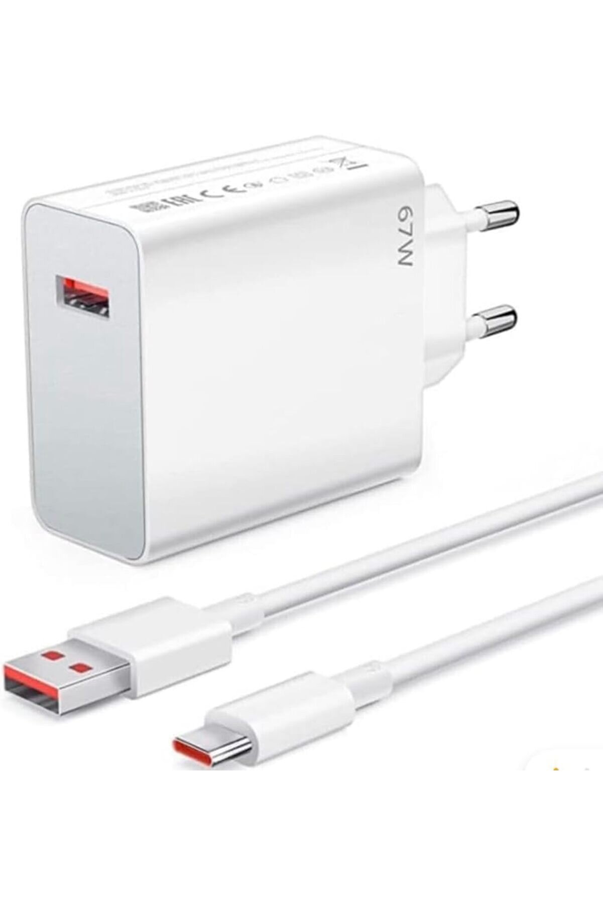 STOREMAX Turbo Hızlı Şarj Cihazı & Type-C Kablo Seti, Uyumlu Duvar Tipi 1014773
