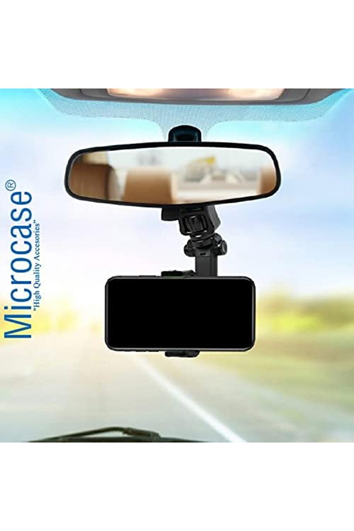 Araç İçi̇ Di̇ki̇z Aynası Koltuk Arkası Mutfak Telefon Tutucu - Al2