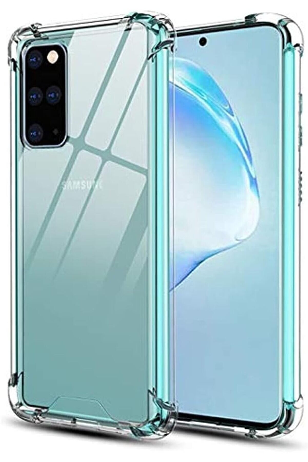 STOREMAX İletişim S20 Şeffaf Airbag K&ouml;şe Korumalı Silikon Kılıf 1014773