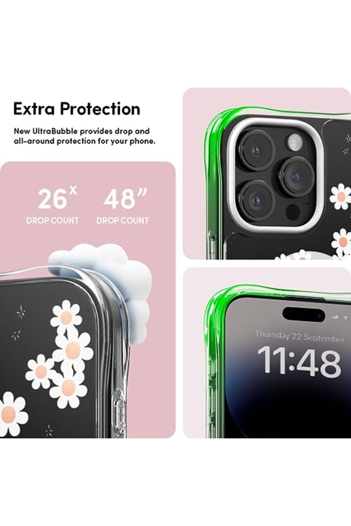 Ci̇el By 15 Pro Max Kılıf Ceci̇le Mag &Ouml;zelli̇kli̇ Dai̇sy - Acs06