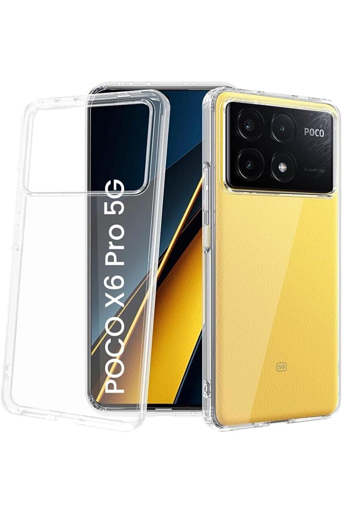 STOREMAX İletişim X6 Pro Kapak 1mm S&uuml;per Silikon Şeffaf Kılıf 1014773