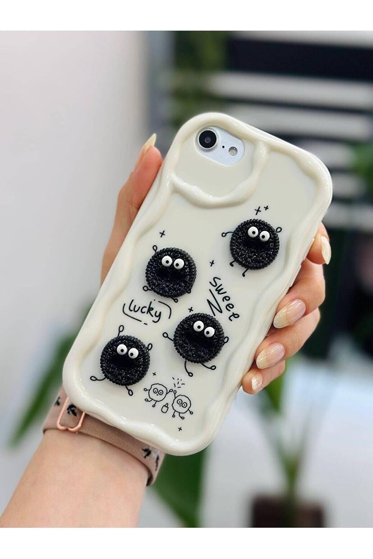 STOREMAX Aksesuar Iphone 7-8 - Se 2020 -Se 2022 ile Uyumlu3D Oyuncak Tasarımlı Esnek Silikon Kılıf 1175713