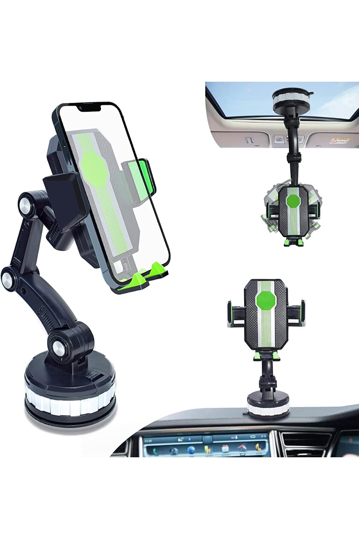 STOREMAX Araç Telefonu Tutacağı, Vantuz, Telefon Standı, Güçlü Telefon Tutacağı, Araç Montajı, Kamyon için Ev