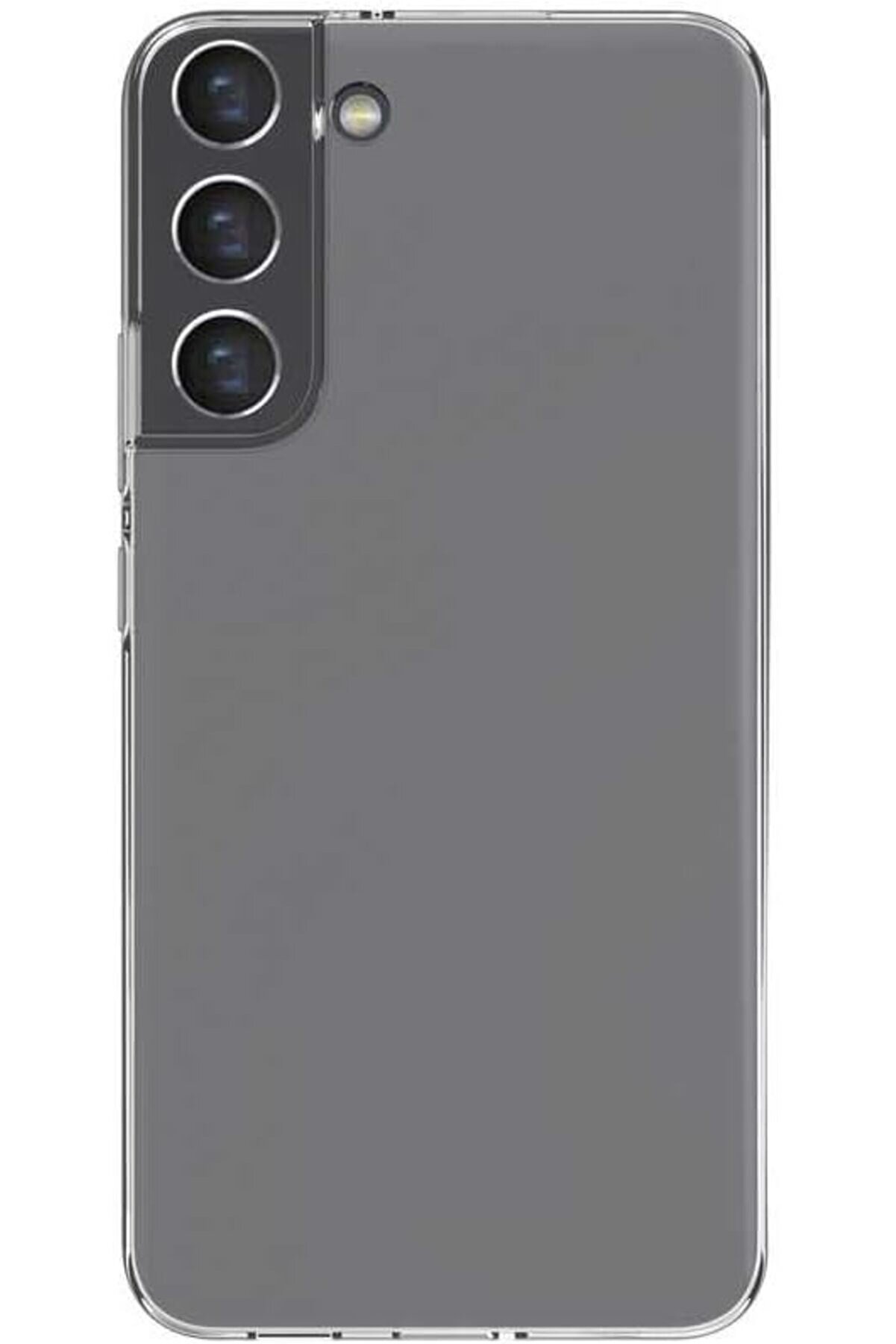 STOREMAX Galaxy S22 Kılıf Şeffaf Premier Silikon Orijinal Esnek İnce Geliştirilmiş Dayanıklı Darbe Karşıtı Ko