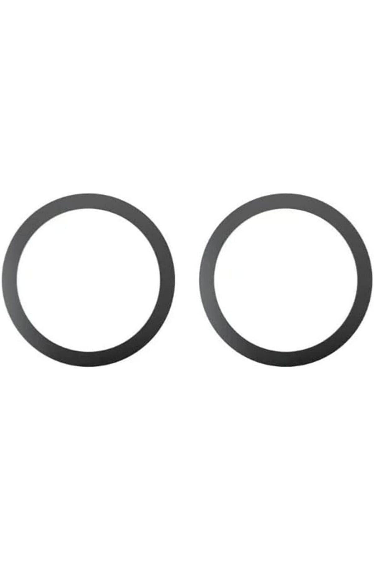 STOREMAX Power Metal Magsafe Halka Yüzük Ring iPhone 8 ve Üstü Model ile Uyumlu 2'li Paket Siyah 117571