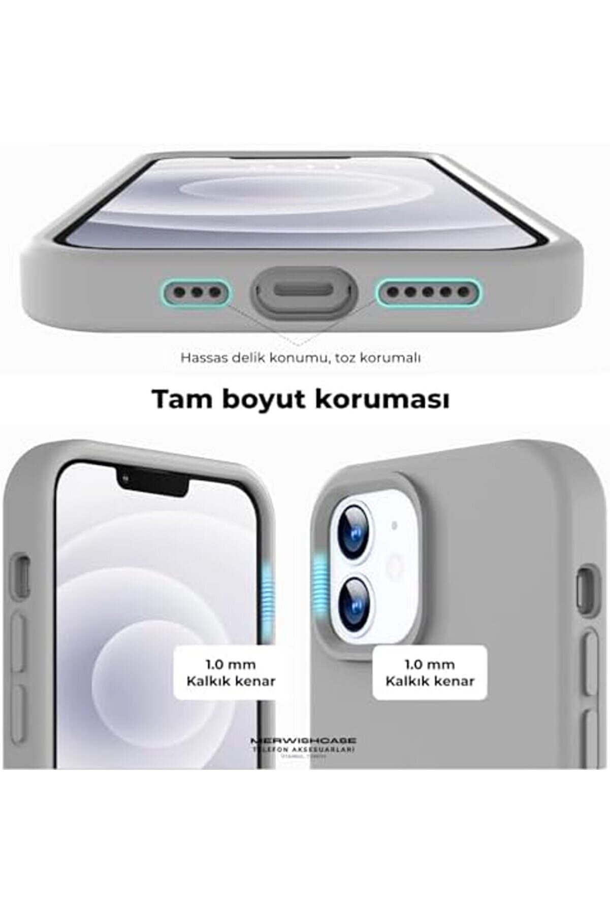 13 Ve 14 Uyumlu &Ouml;zel İpeksi̇ Dokunuş Hi̇ssi̇ Veren İ&ccedil;i̇ Yumuşak Kadi̇fe Lansman Si̇li̇kon Kılıf Kapak (Taş)