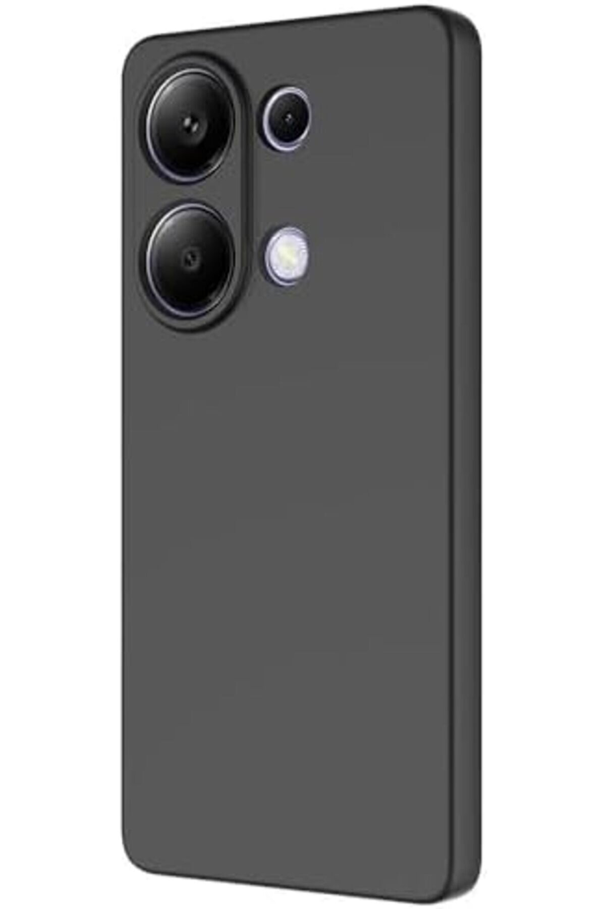 Mrtshoppng 13 Pro 4G Uyumlu İçi̇ Kadi̇fe Leke Tutmaz Yumuşak Lansman Kılıf (Si̇yah) Mrtshoppng 542093
