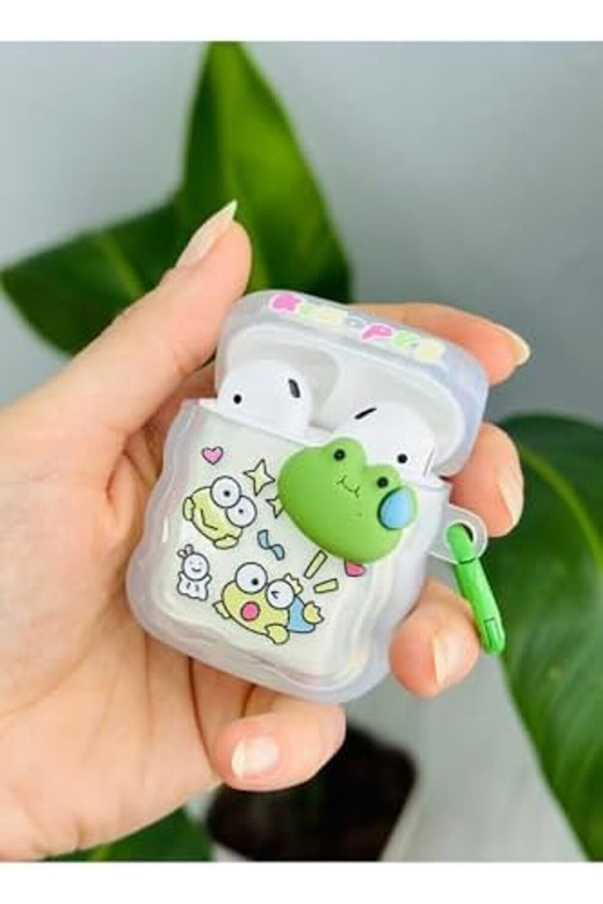 1. Nesi̇l Ve 2. Nesi̇l İle Uyumlu Oyuncak Tasarımlı Kalın Si̇li̇kon Kılıf - Şeffafkurbağa 1175713