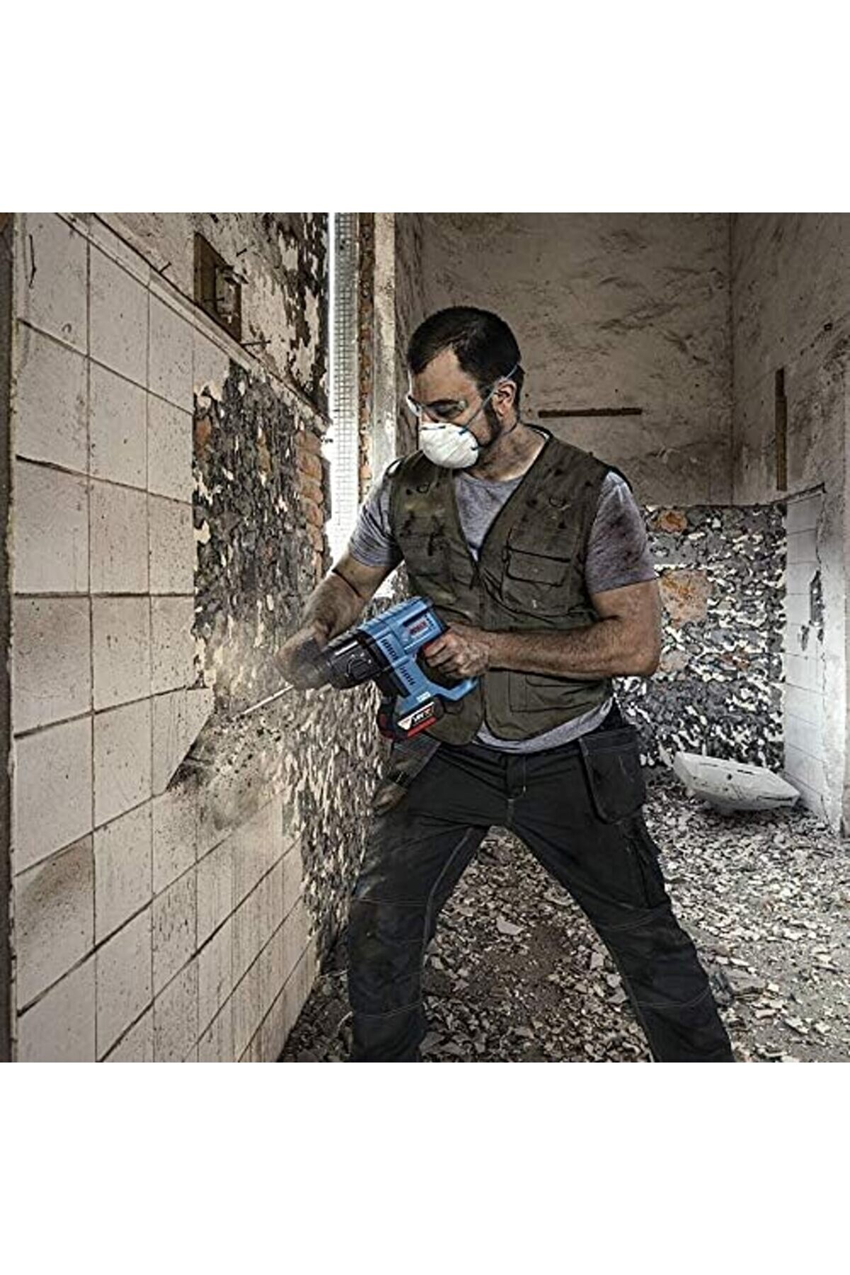 Professi̇onal Gbh 180-Lı Akülü Kırıcı Deli̇ci̇ (18 Volt, Solo, 2 J, Delme Çapı 20 Mm, Karton Kutuda)