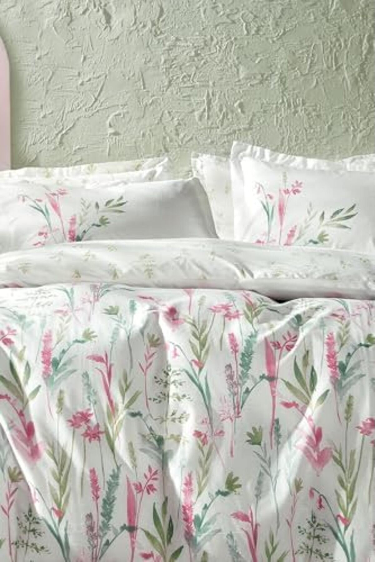 Hana Ranforce Çi̇ft Ki̇şi̇li̇k Nevresi̇m Takımı Pembe 1014773