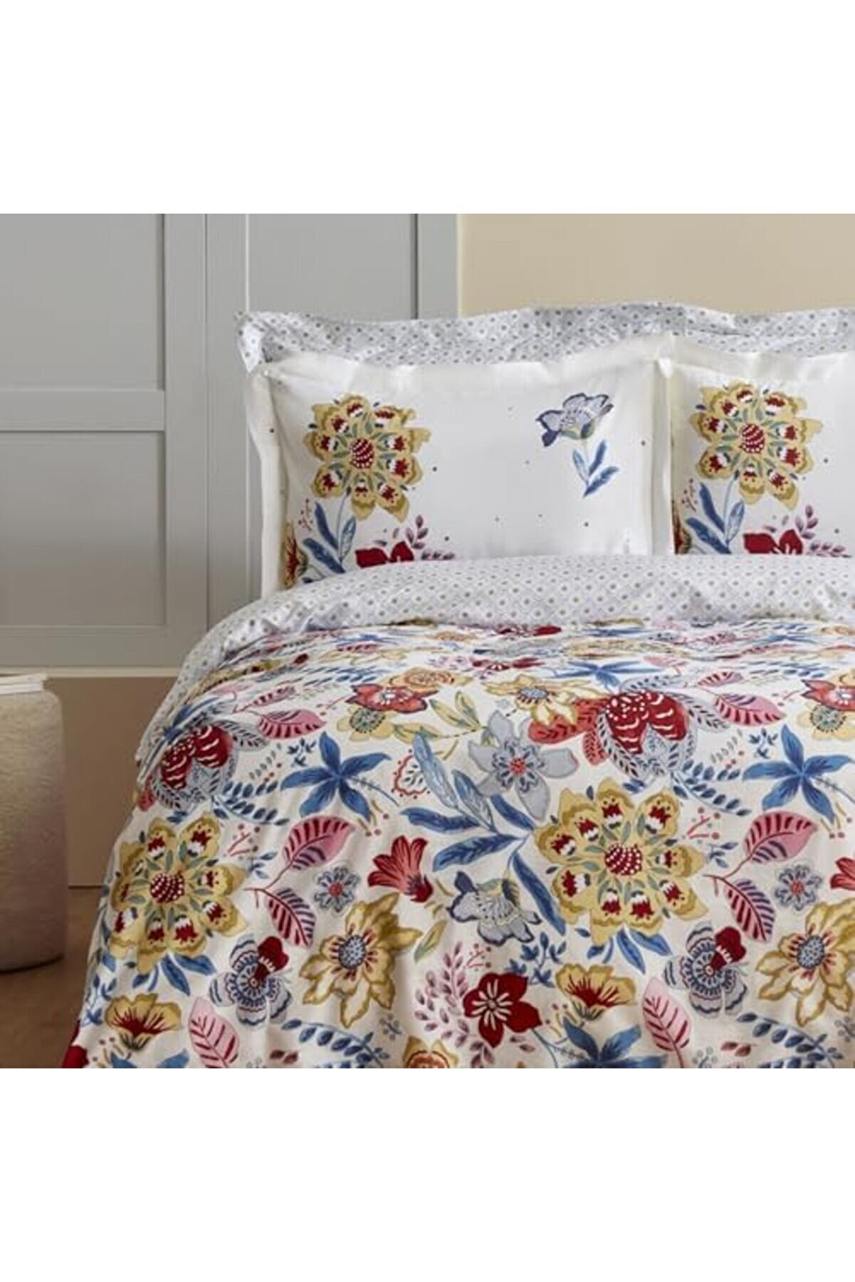 Persly%100 Pamuk Tek Ki̇şi̇li̇k Nevresi̇m Takımı Mavi̇ 1014773