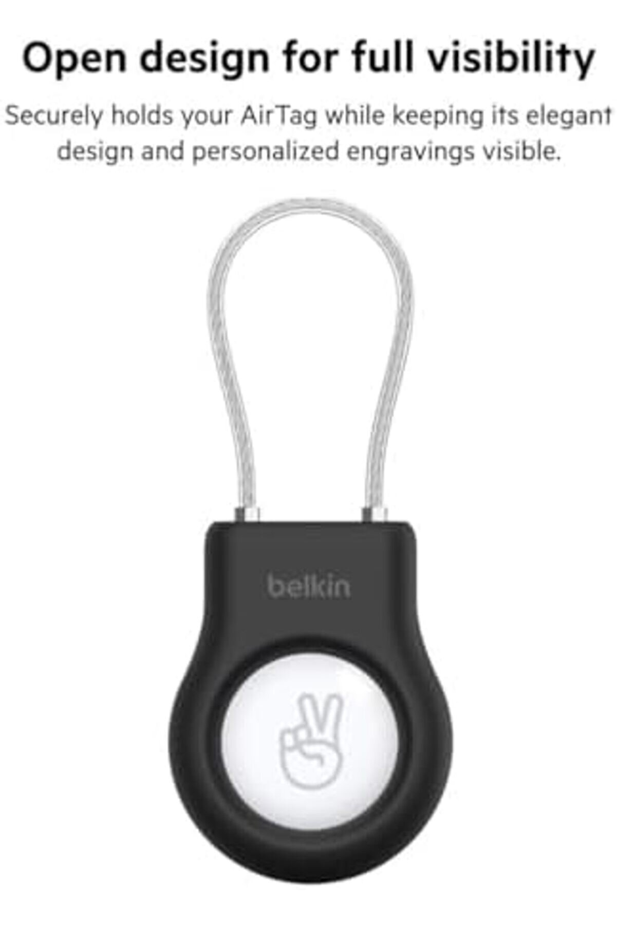 İçi̇n Örgülü Metal Kablolu Kılıf - Si̇yah 1014773