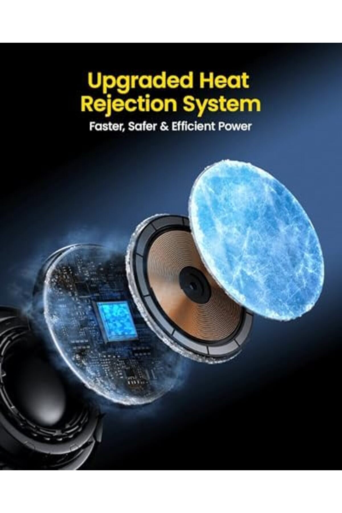 Superauto Ara&ccedil; İ&ccedil;i̇ Şarjı, 15W Hızlı Şarj Aleti̇, Si̇yah 1014773