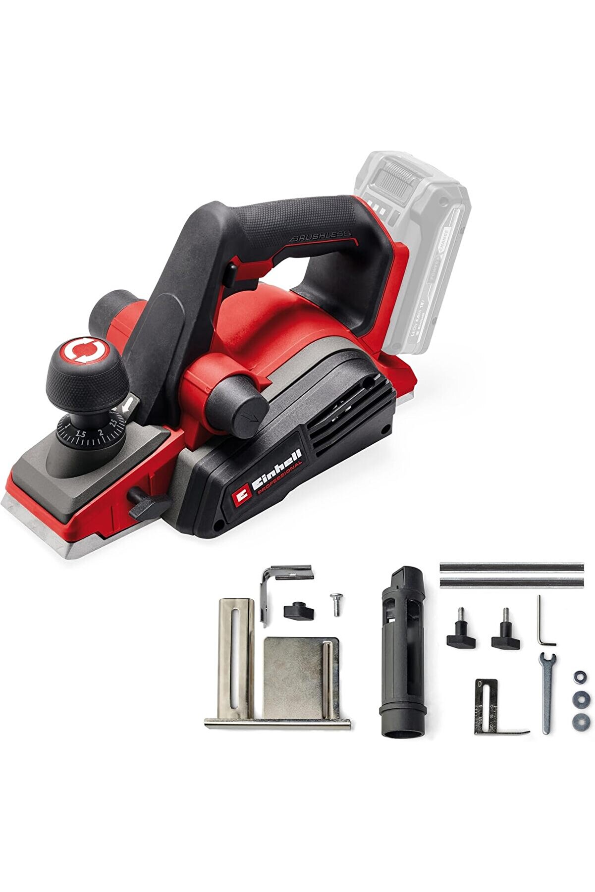 STOREMAX Professional akülü el planyası TP-PL 18/3 Li BL - Solo Power X- (18 V, Kömürsüz, 82 mm planya genişl