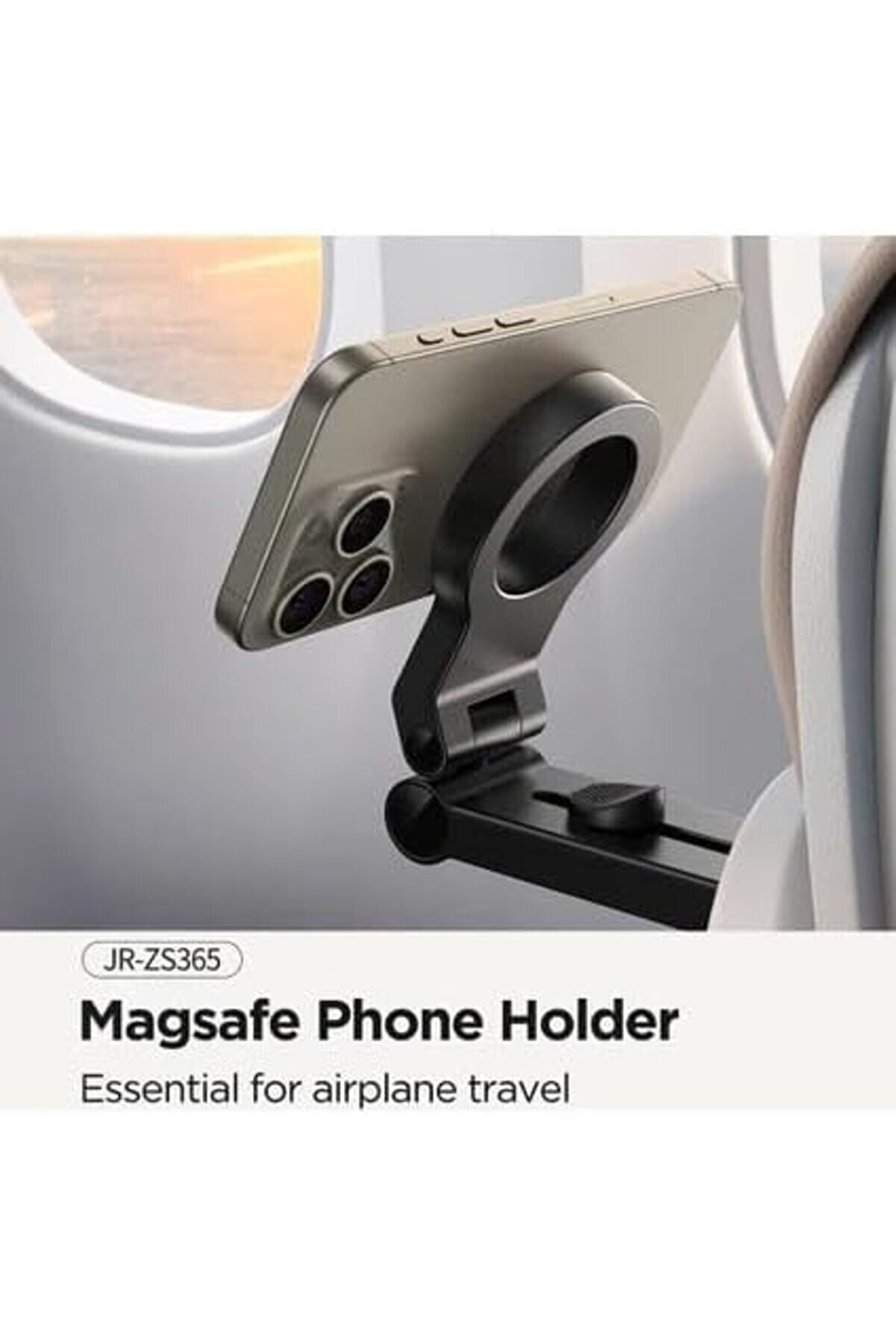 Pltnstoreshop Jr-Zs365 Seyahat Manyeti̇k Telefon Tutucu Taşınabi̇li̇r Masaüstü Manyeti̇k Telefon Standı