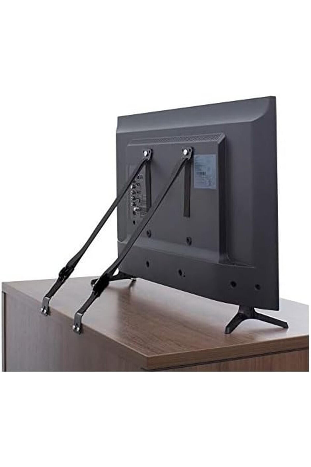 Shpsell Led Tv Askısı Dolap B&uuml;fe Ki̇taplık Sabi̇tleme Bebek &Ccedil;o&ccedil;uk Koruma Deprem Kemeri̇ (1 Takım 2 Keme