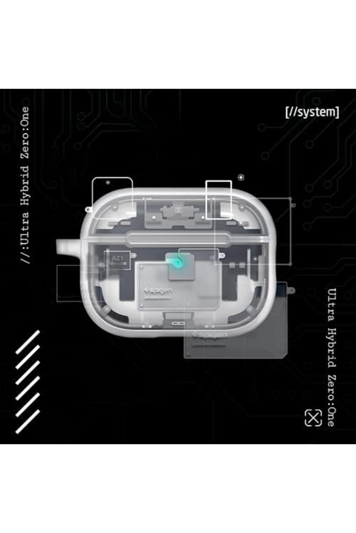 Pro (2. Nesi̇l) Kılıf Ultra Zero One Magfi̇t &Ouml;zelli̇kli̇ - Acs07