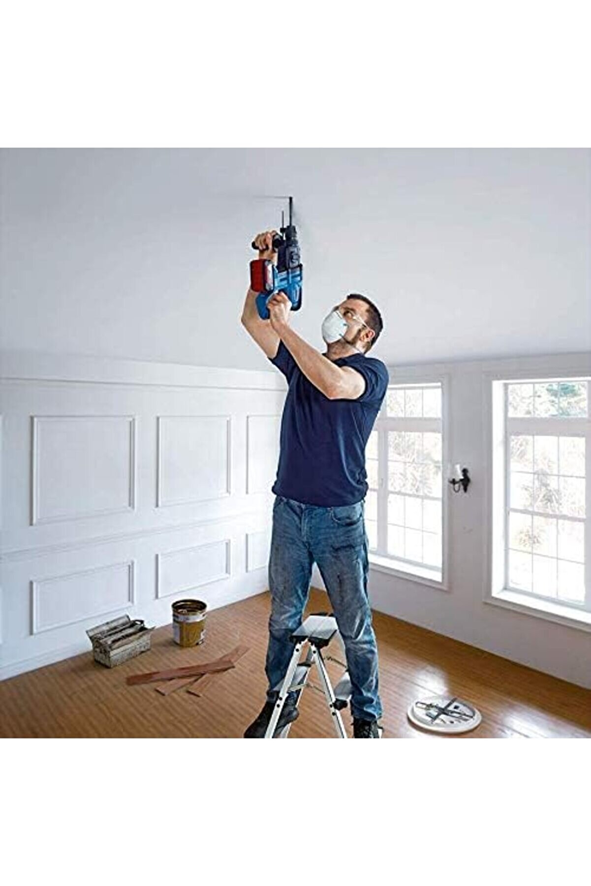 Professi̇onal Gbh 180-Lı Akülü Kırıcı Deli̇ci̇ (18 Volt, Solo, 2 J, Delme Çapı 20 Mm, Karton Kutuda)