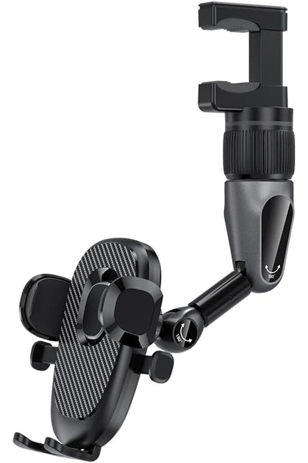 STOREMAX svngsphereshop GN-47 Araç İçi Dikiz Aynası Telefon Tutucu Otomatik Sıkıştırma Her Yöne Döner svngsph